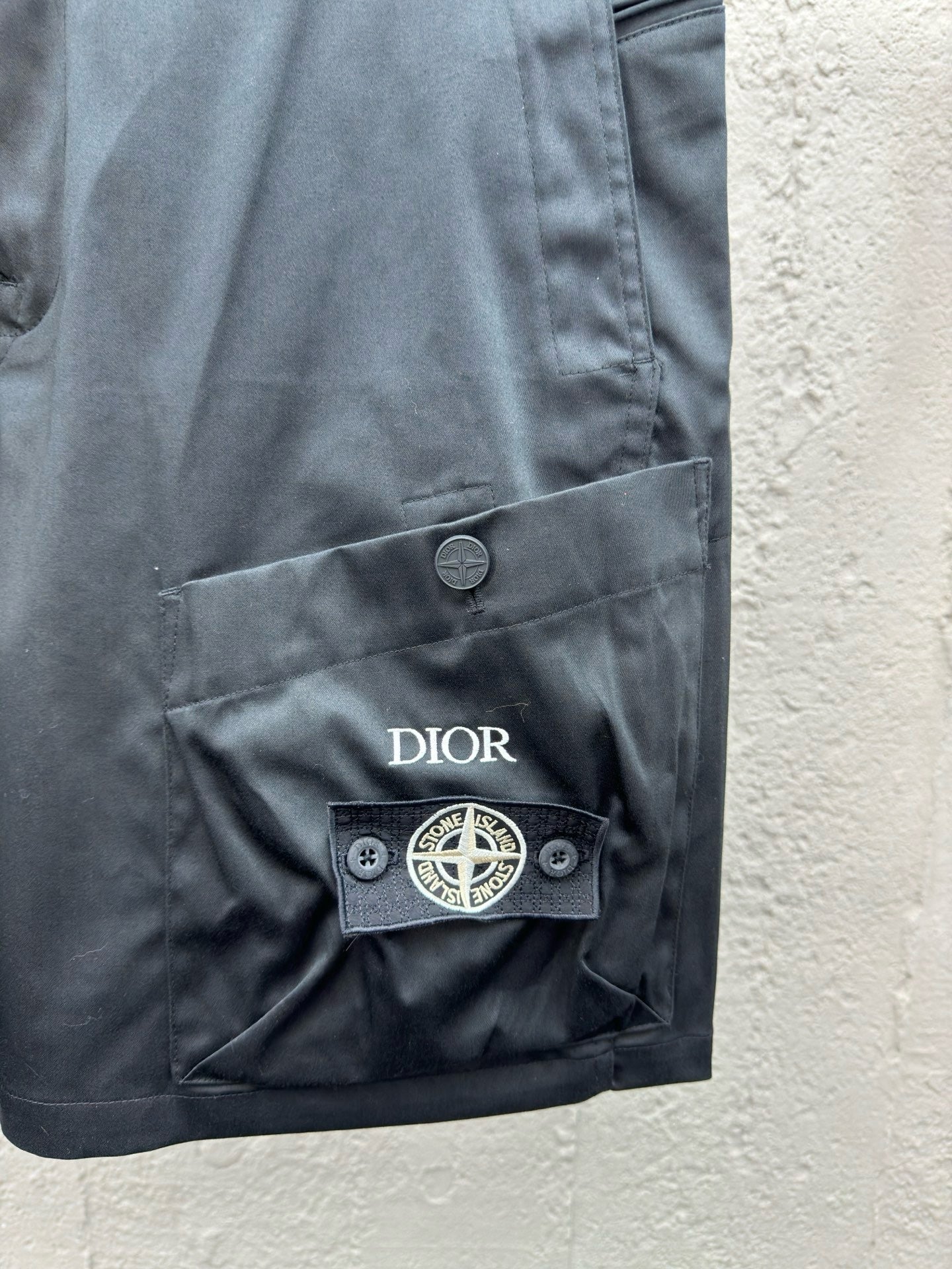 Army Green and Black Short