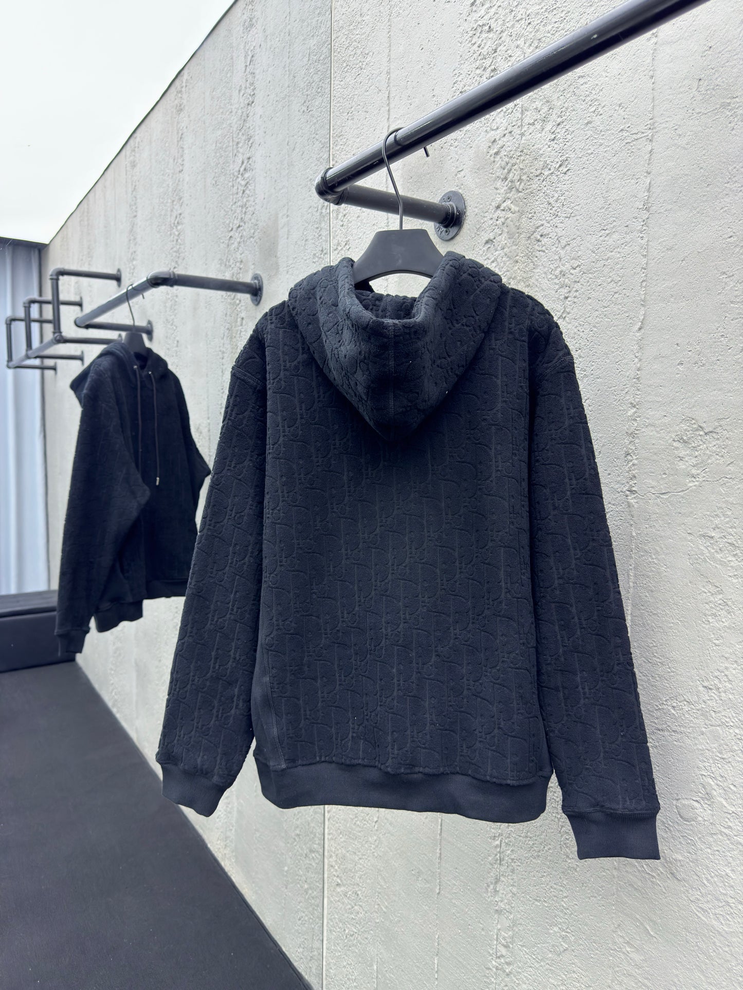 Black and White Hoodie