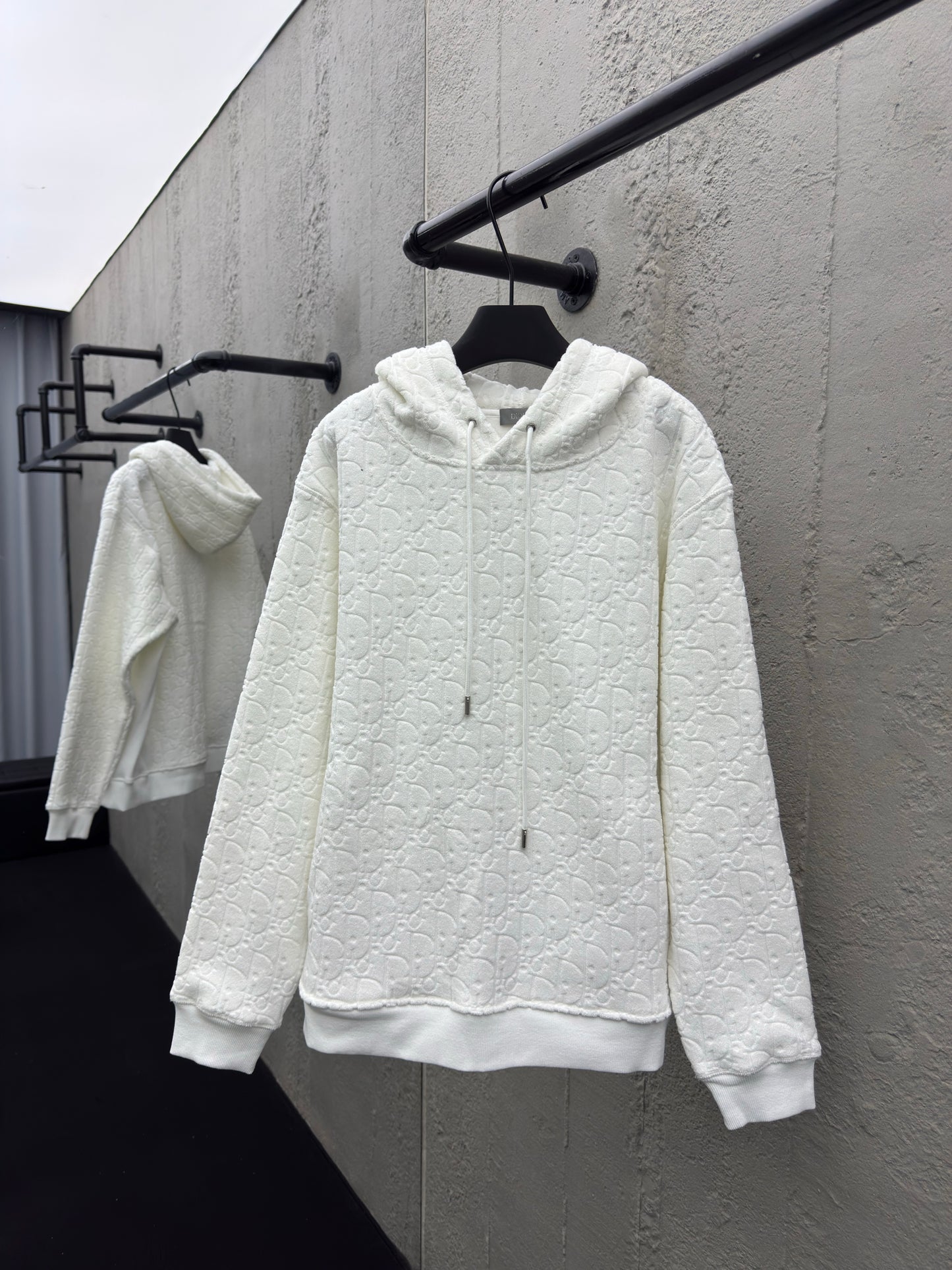 Black and White Hoodie