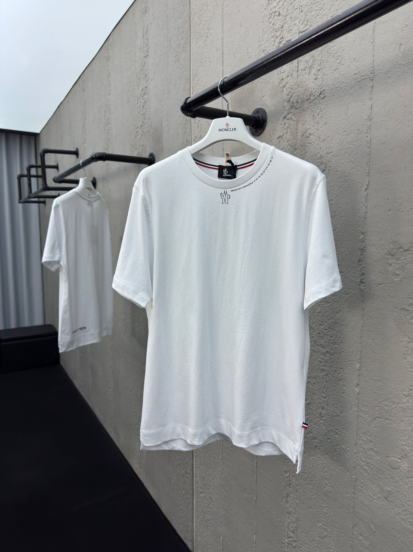 White and Black T-Shirt