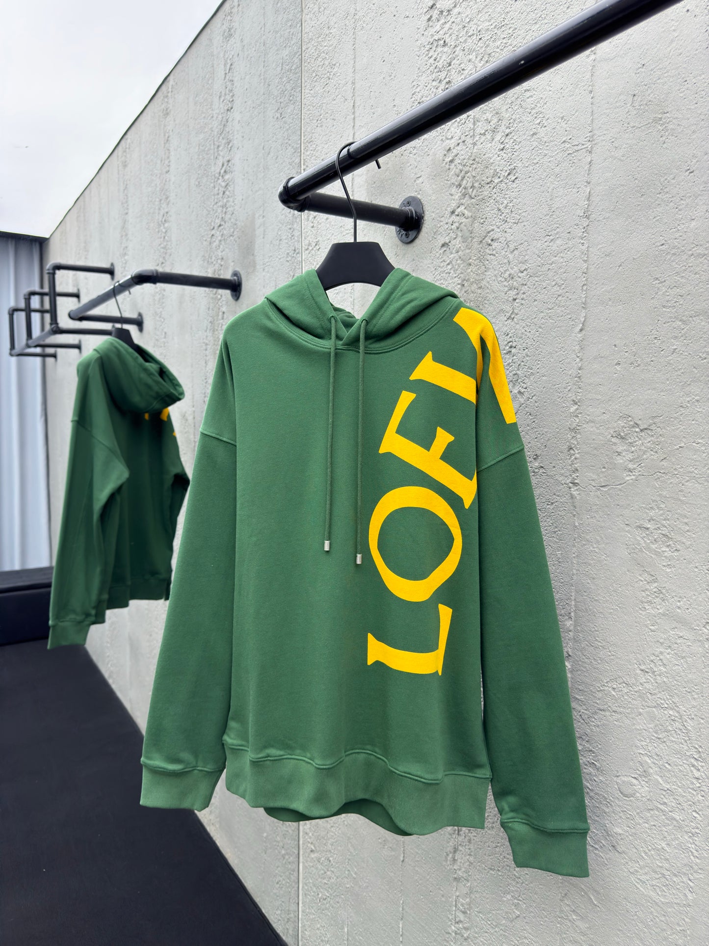 Green and Black Hoodie