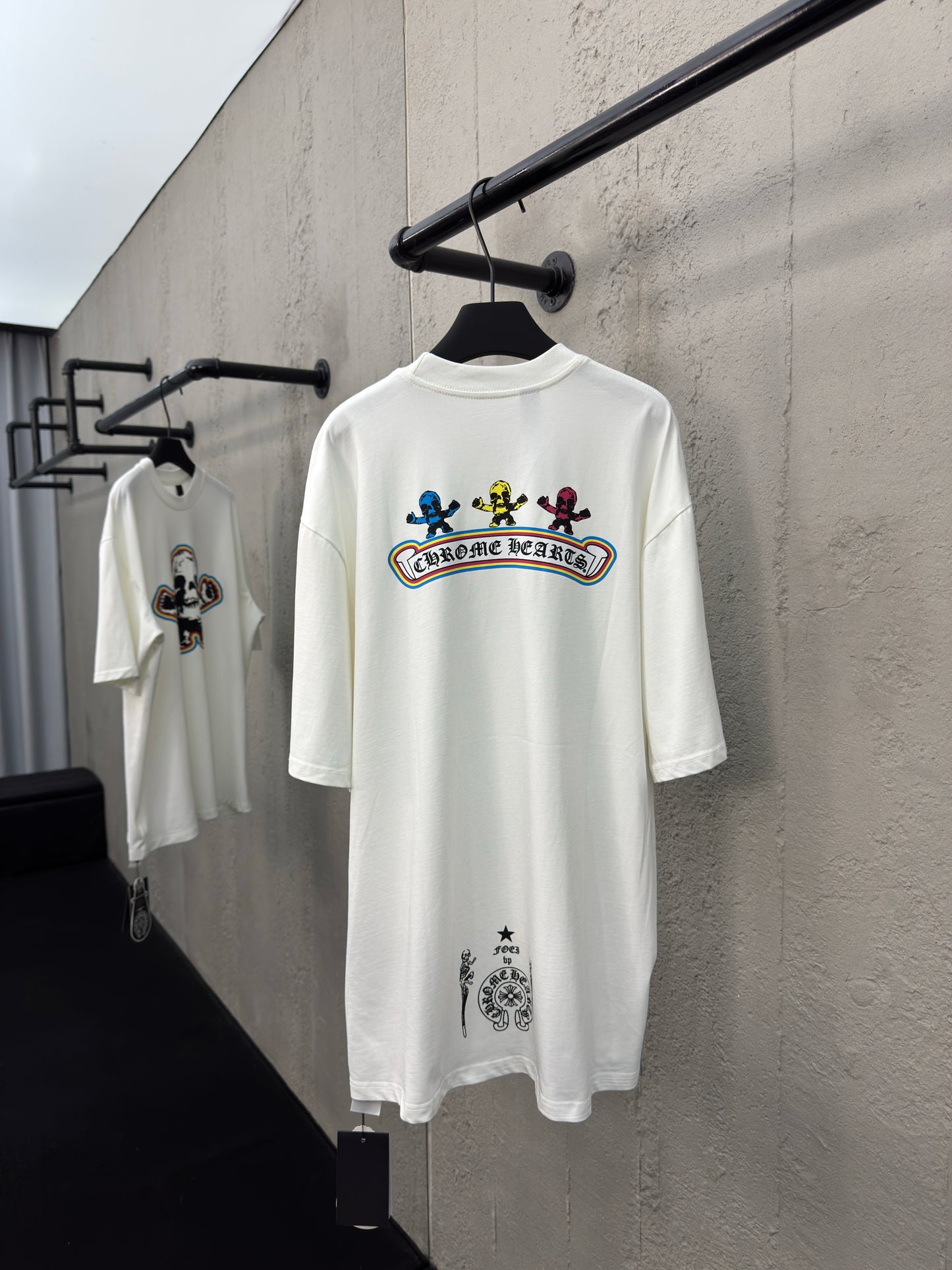 White and Black T-Shirt