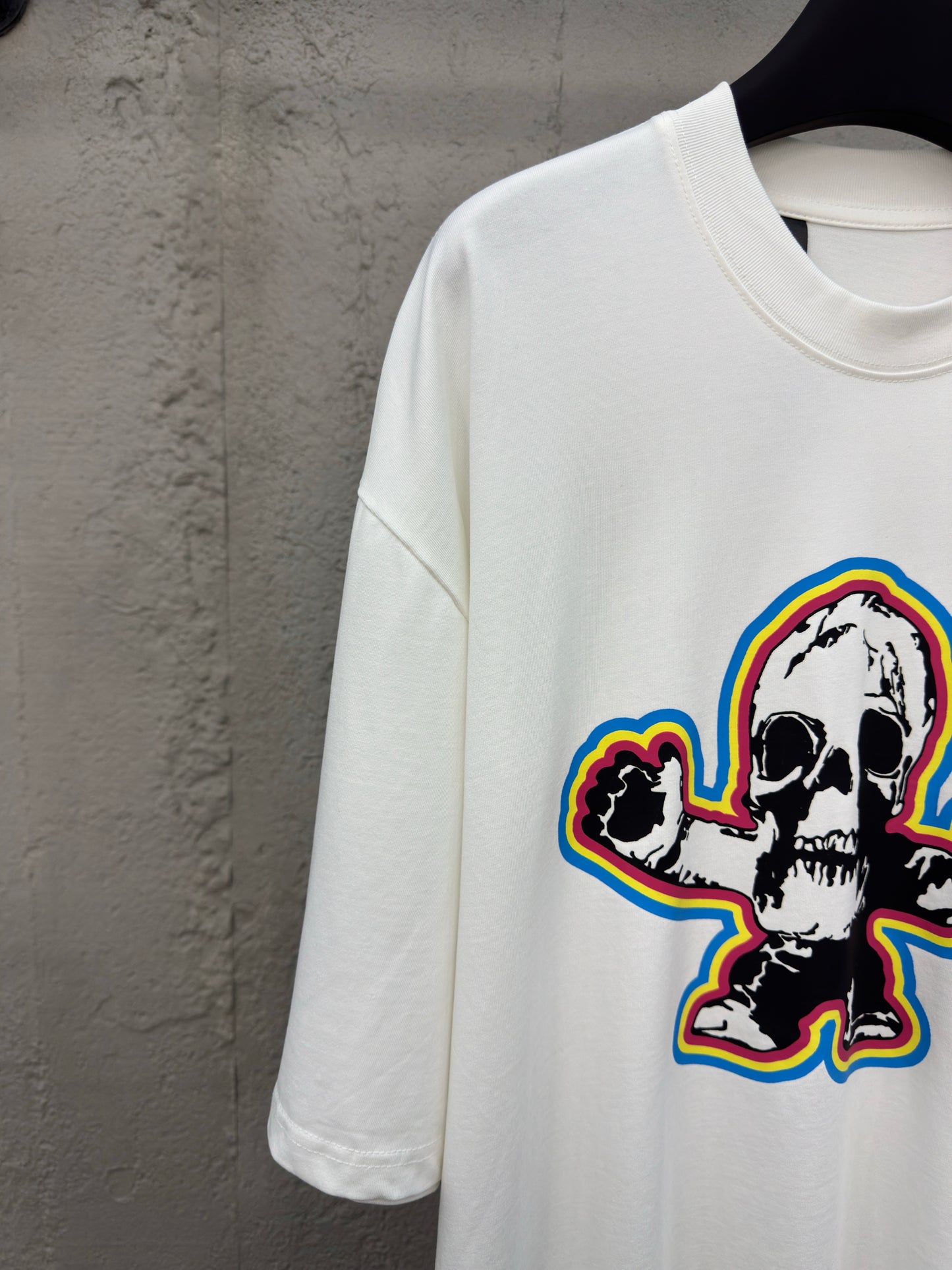 White and Black T-Shirt