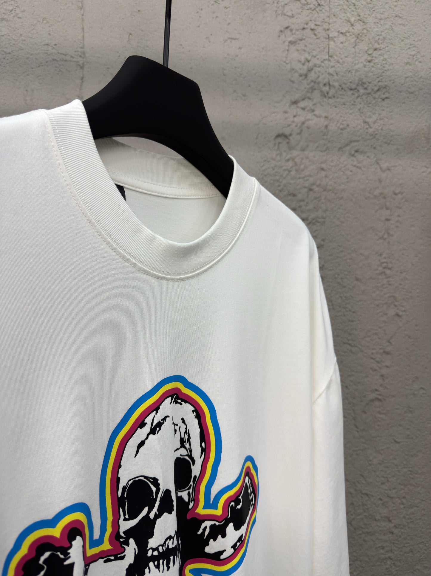 White and Black T-Shirt