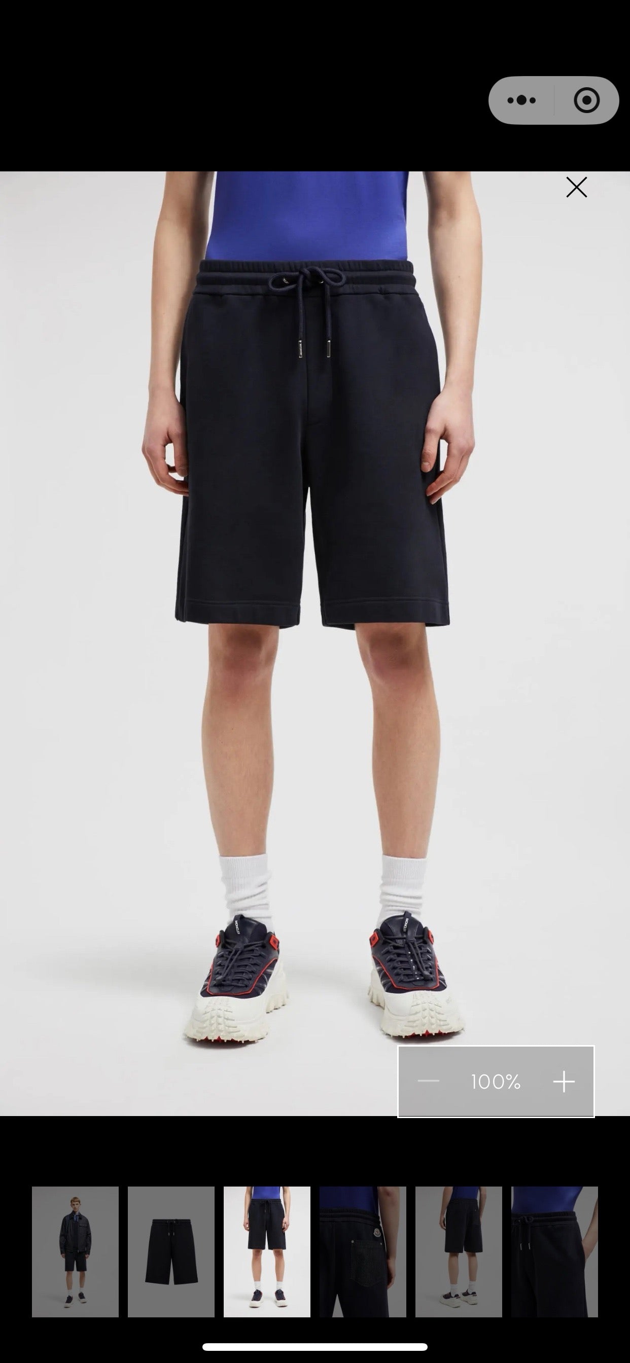 Dark Blue Short