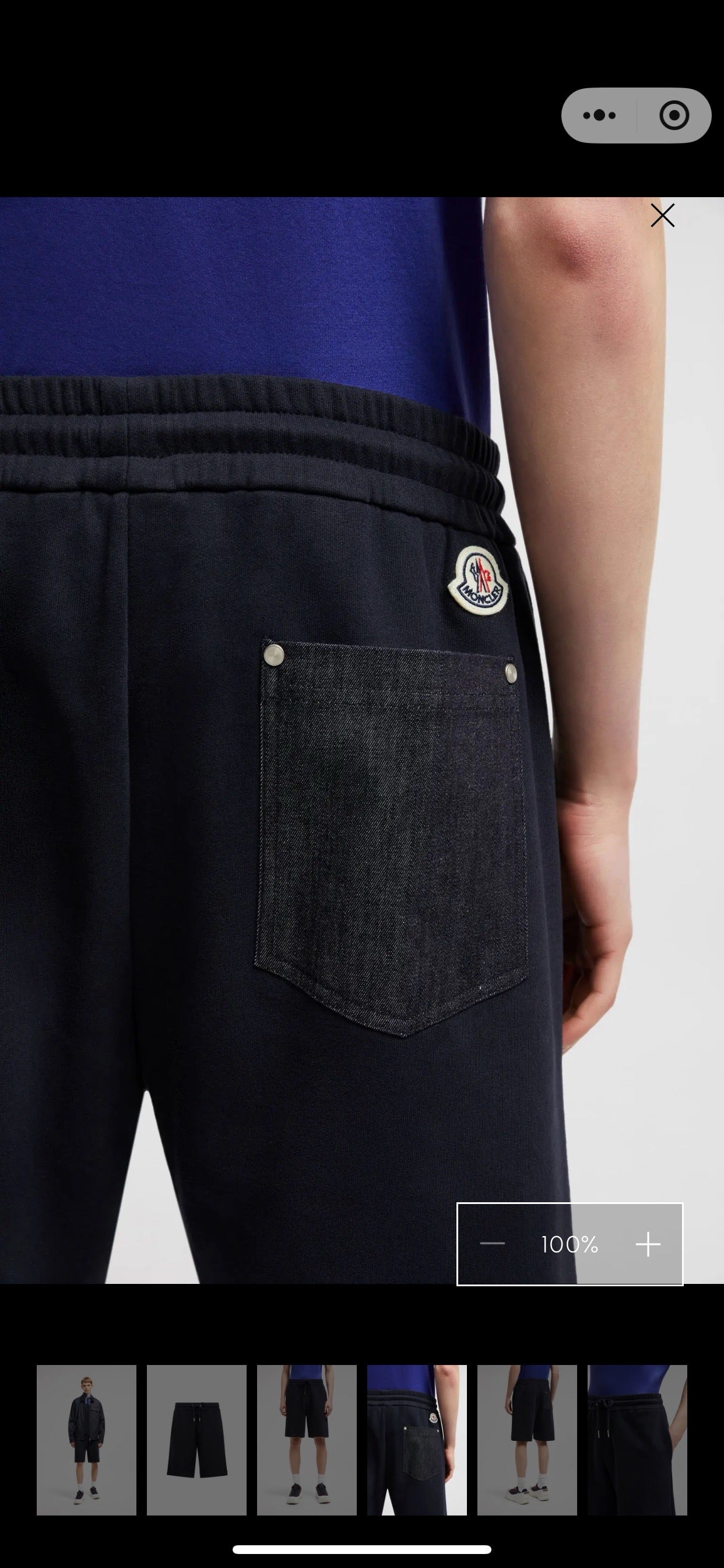 Dark Blue Short