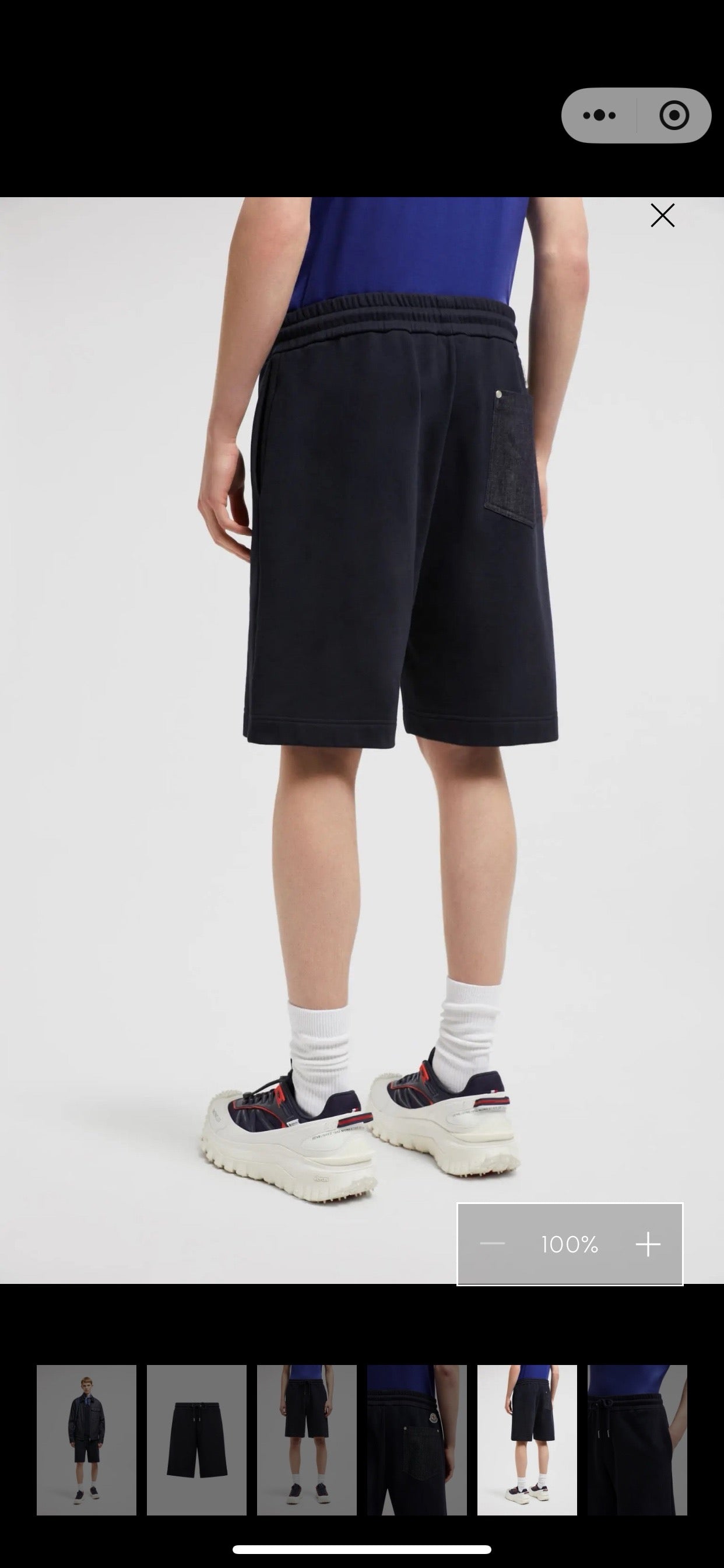 Dark Blue Short