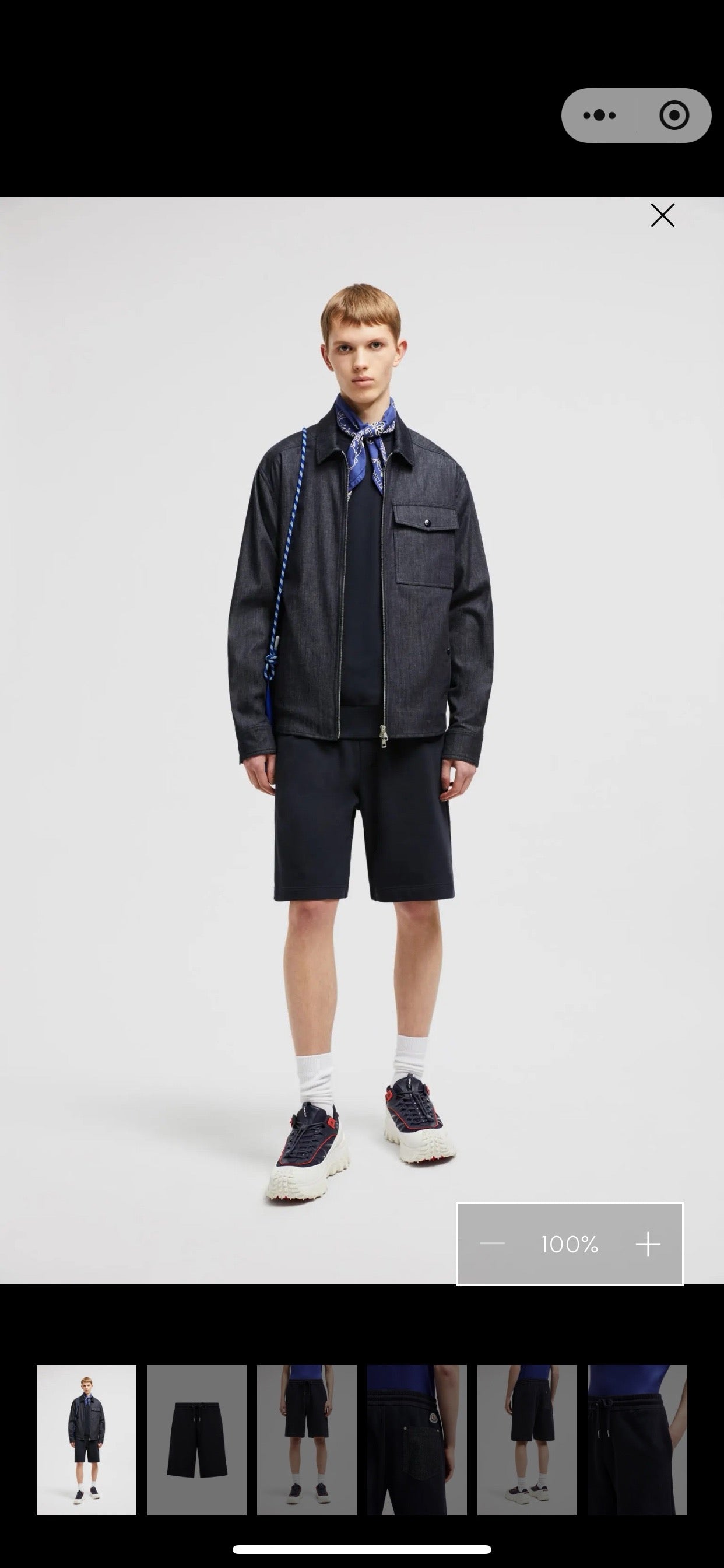 Dark Blue Short