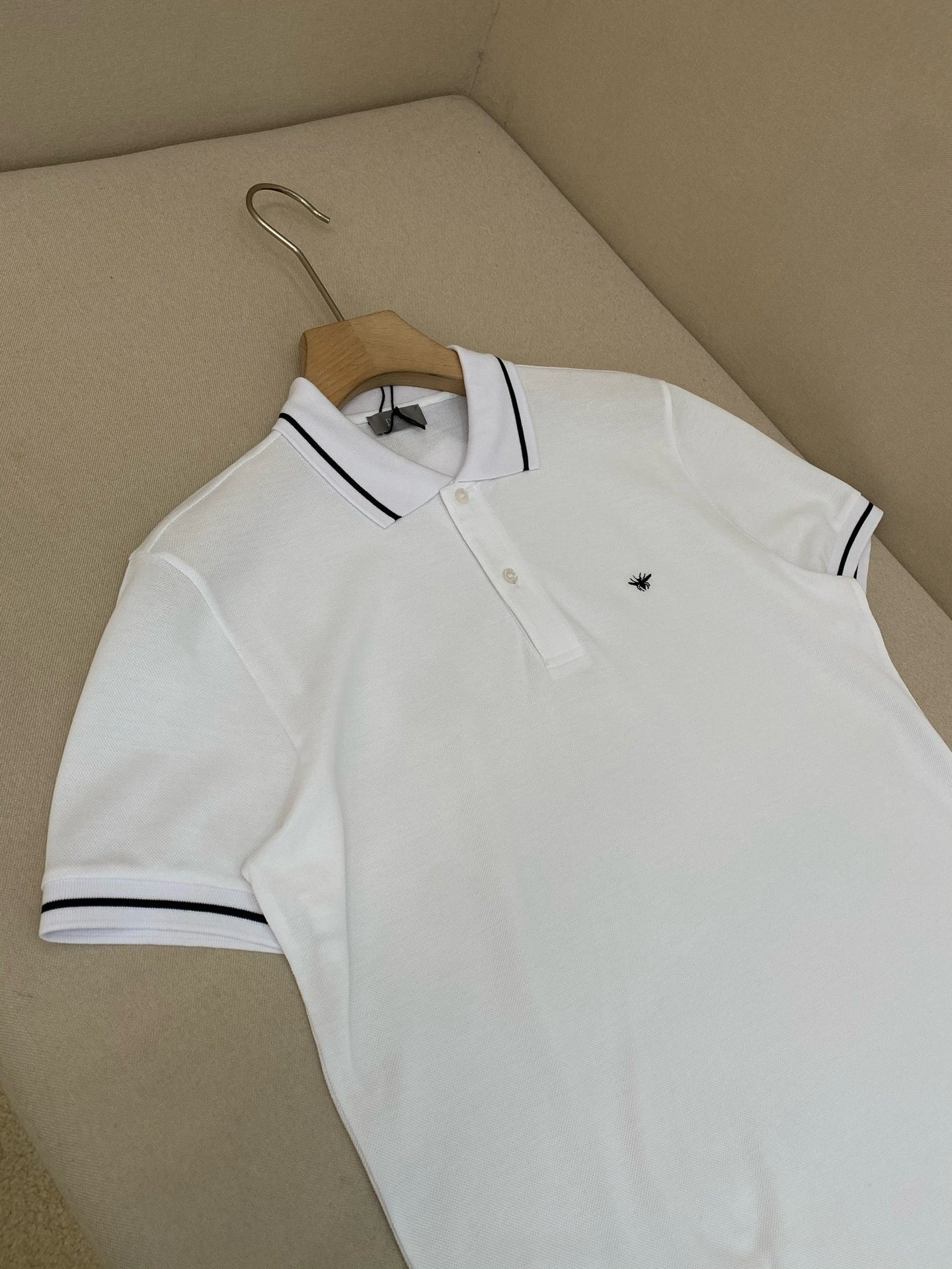 Black and White Polo
