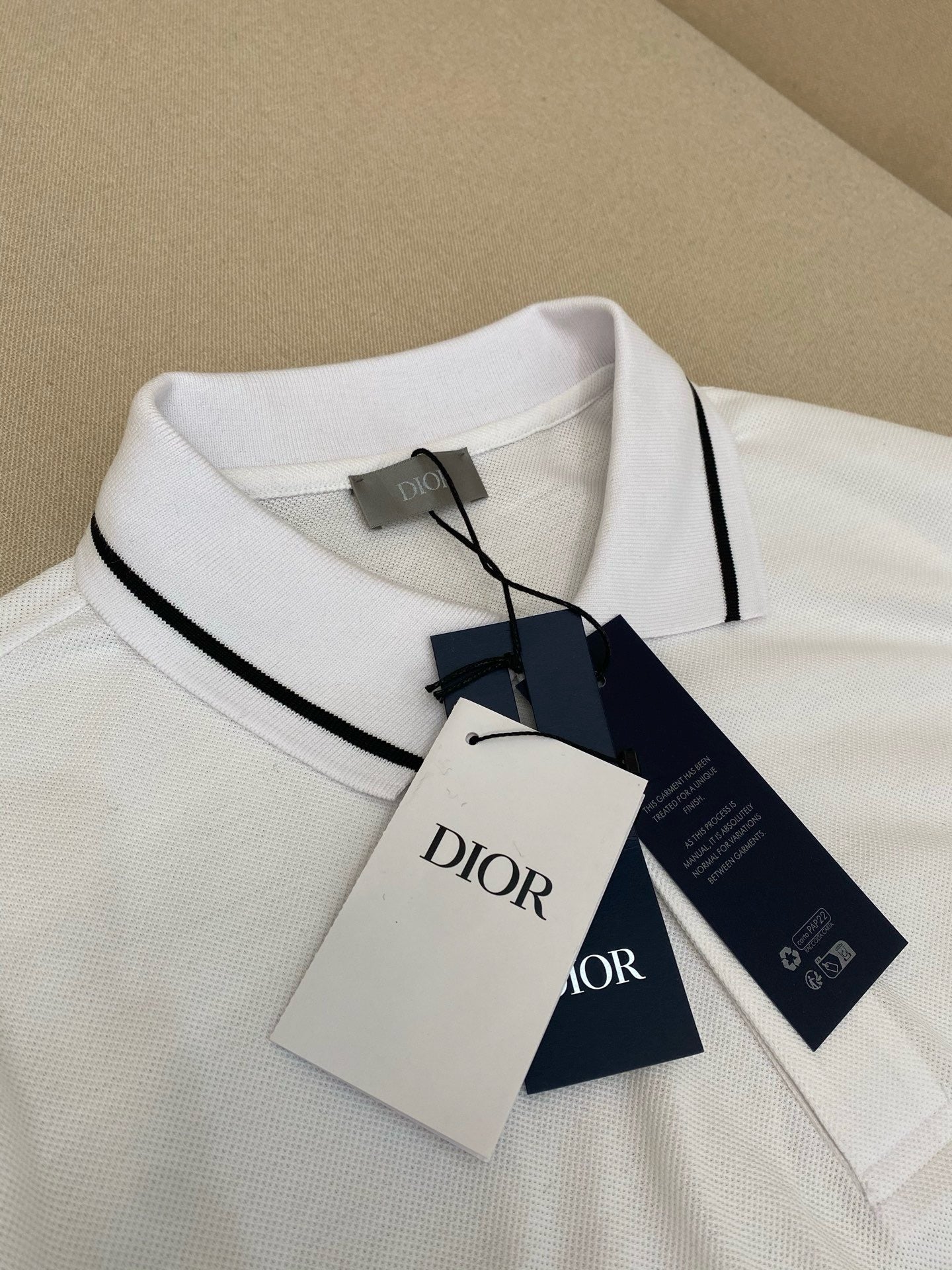 Black and White Polo