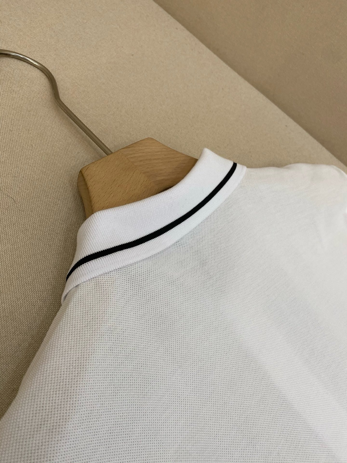 Black and White Polo