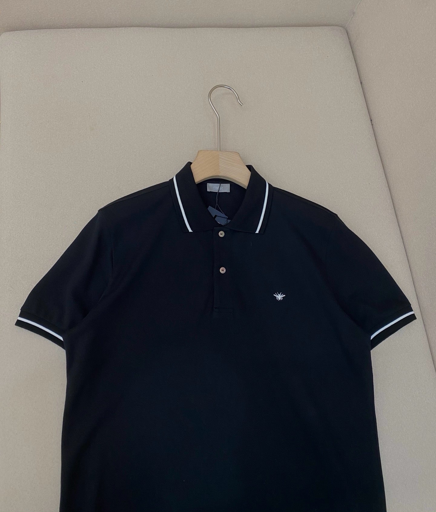 Black and White Polo