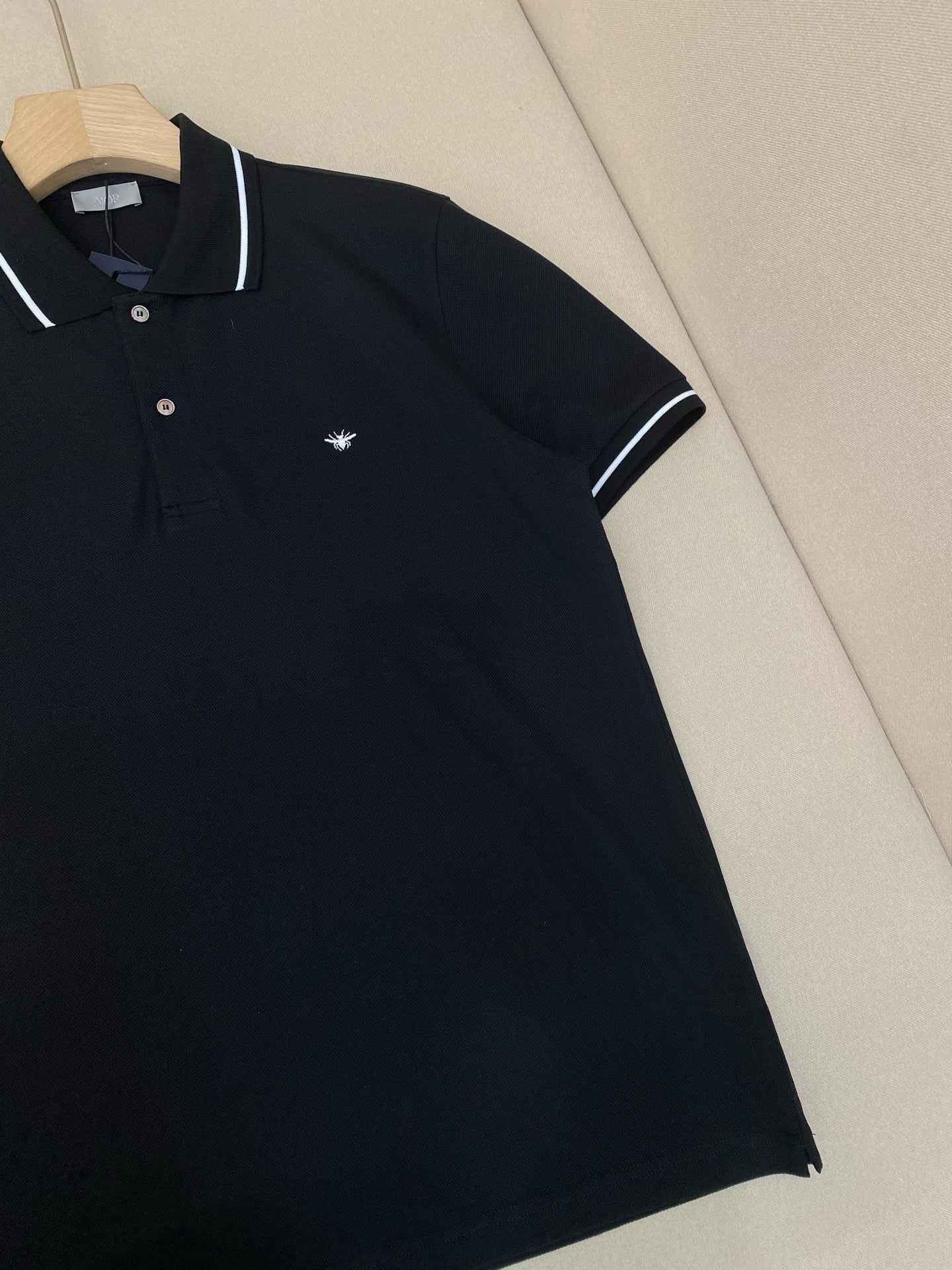 Black and White Polo
