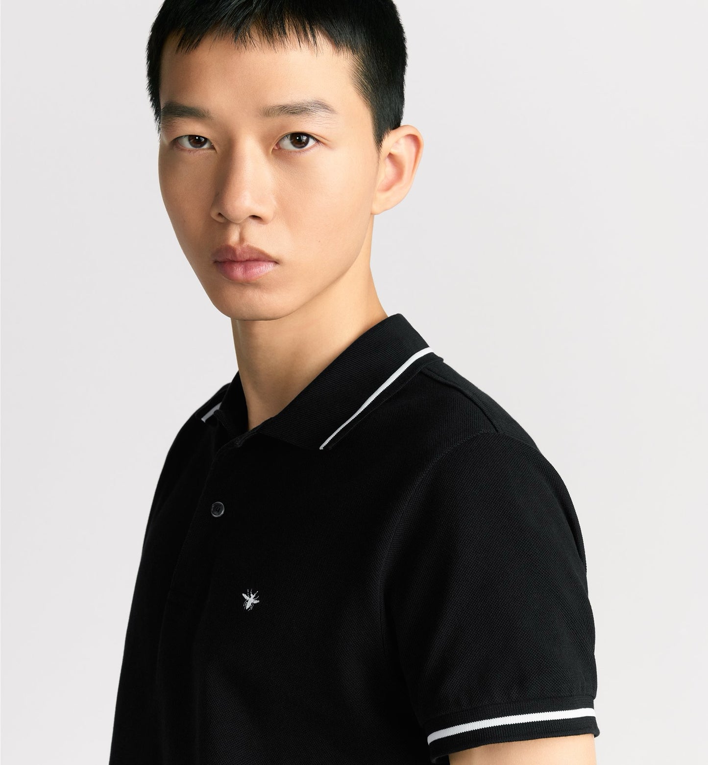 Black and White Polo