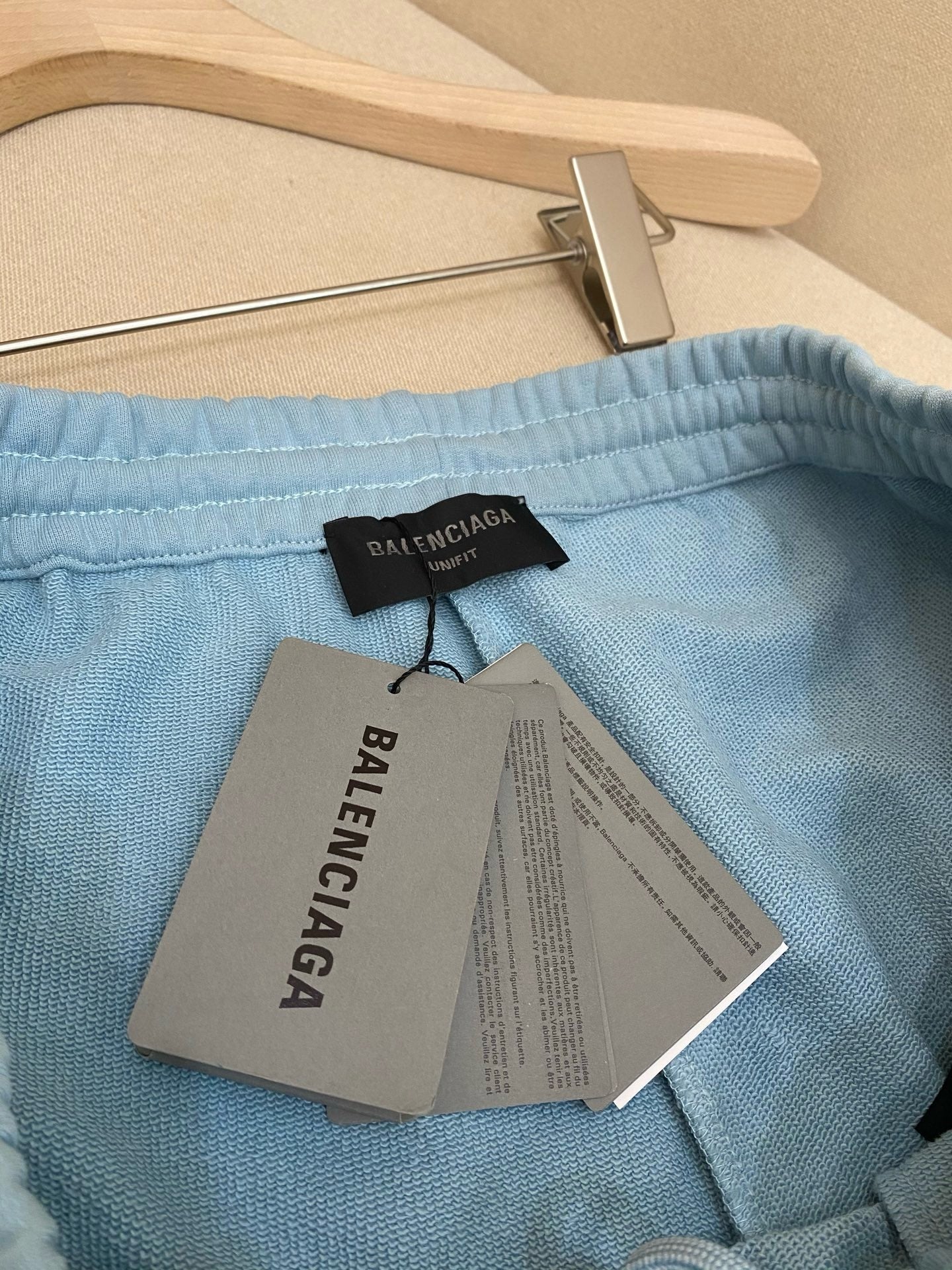 Blue and Black Short