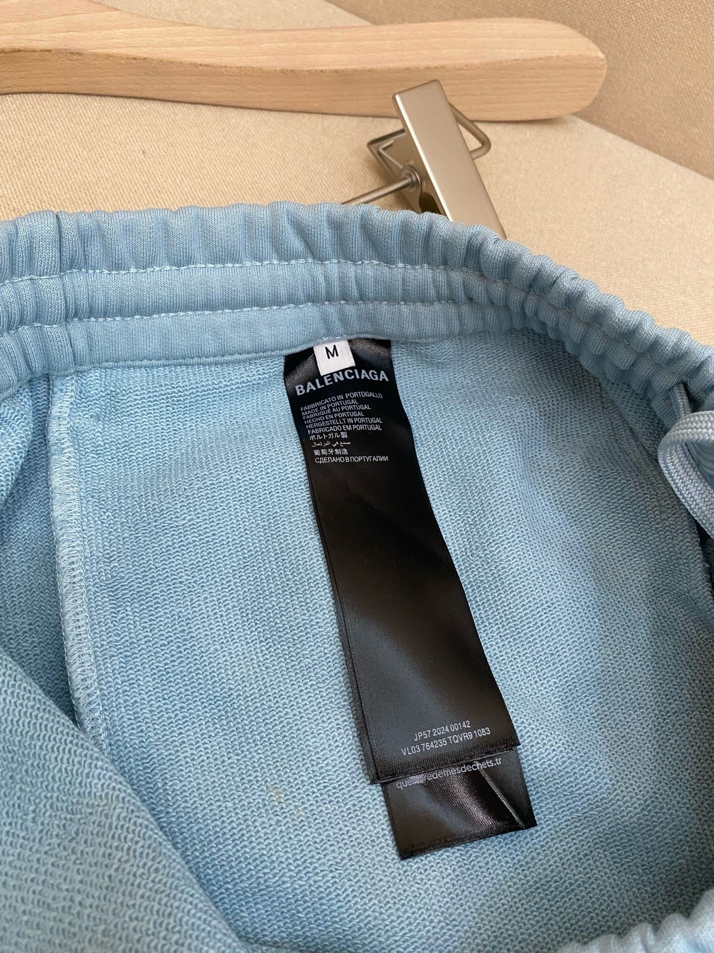 Blue and Black Short