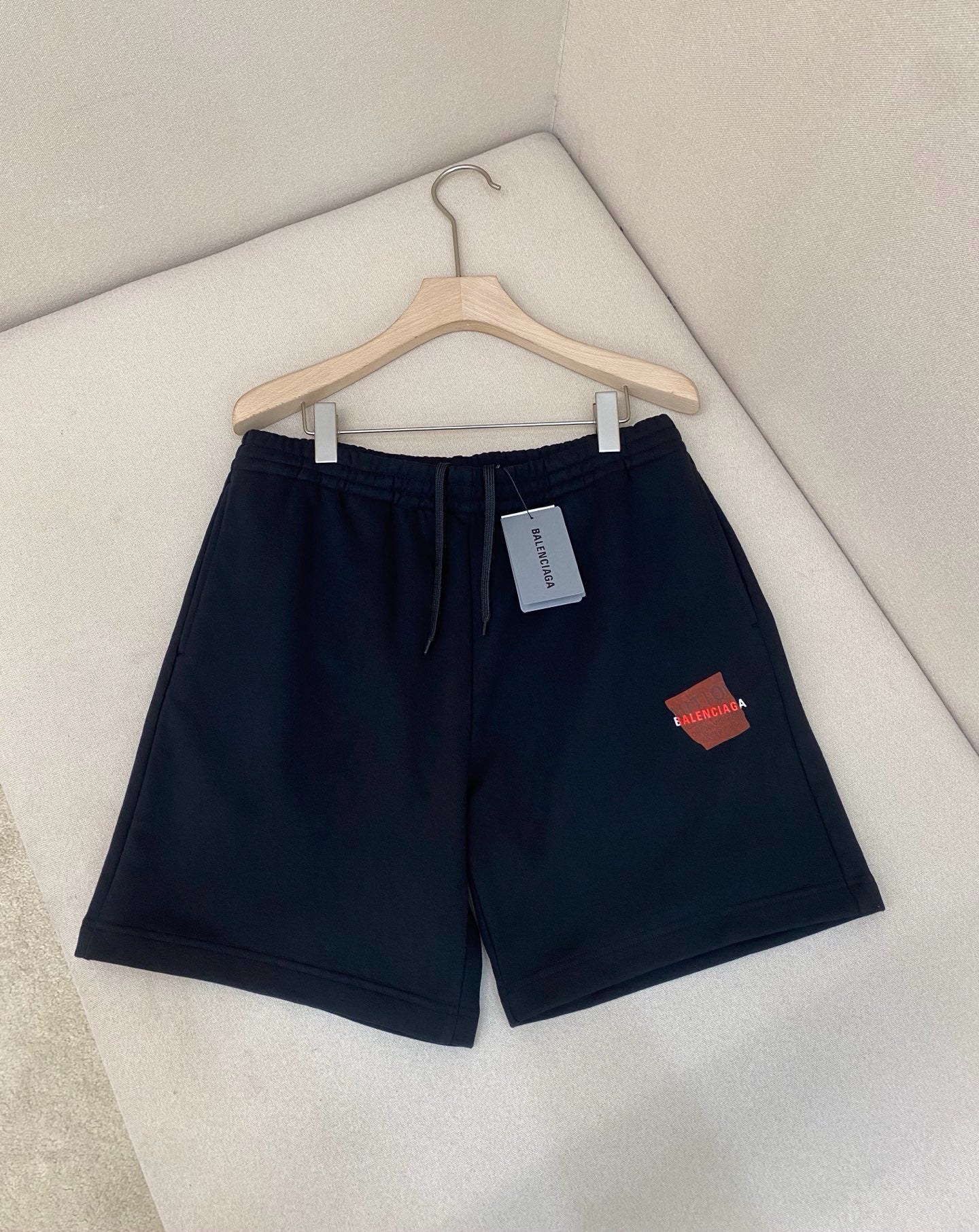 Blue and Black Short