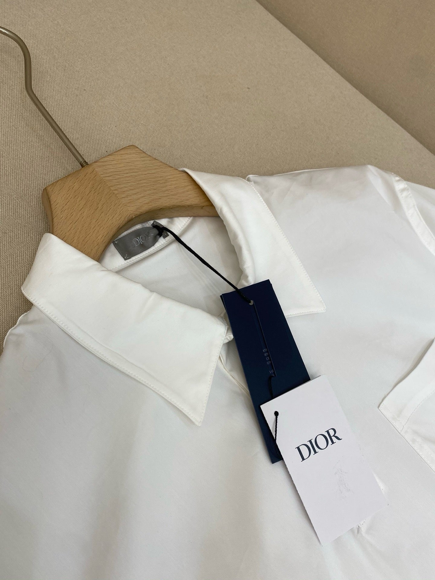 Dark Blue and White Polo