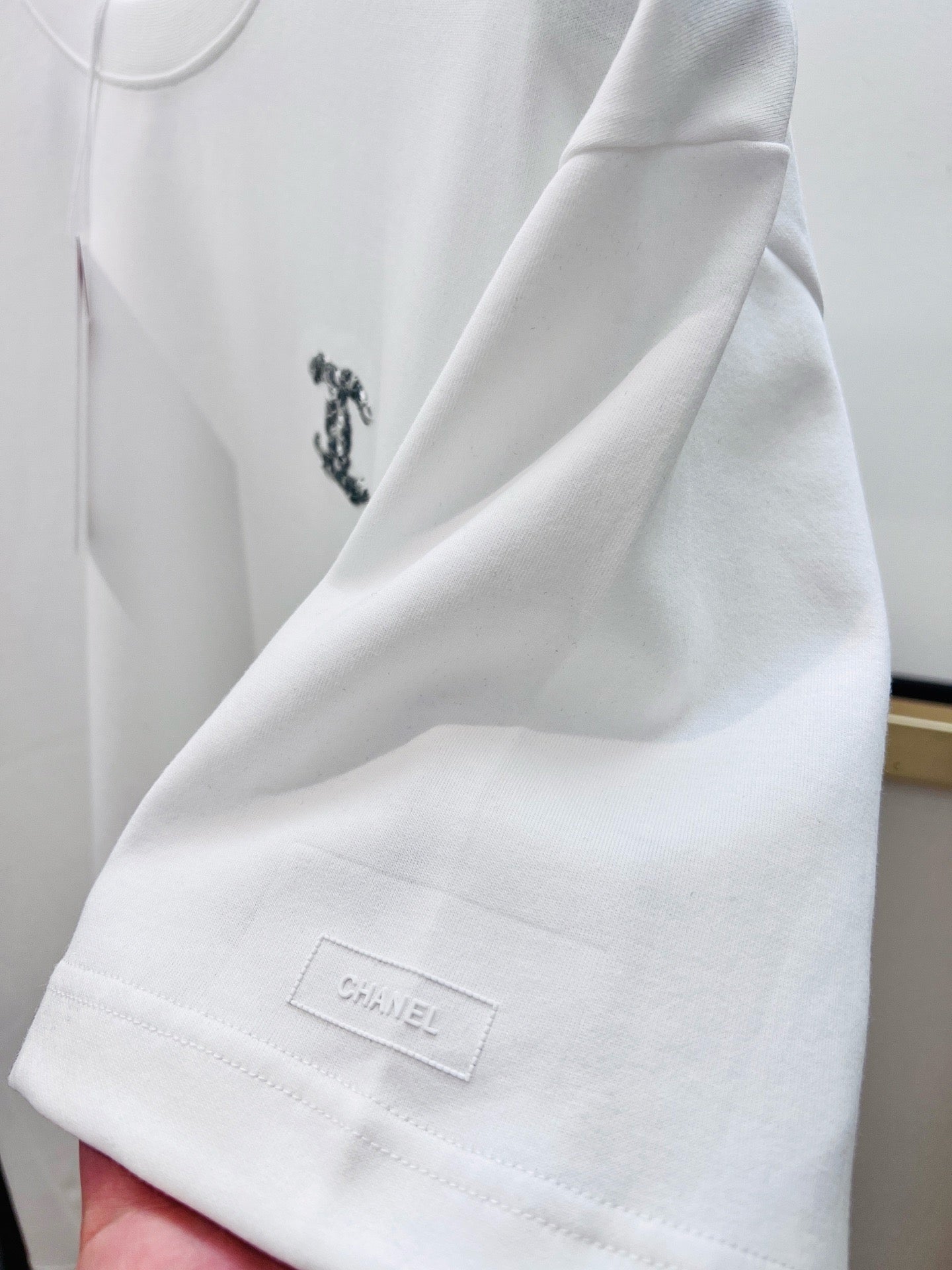 White and Black T-Shirt