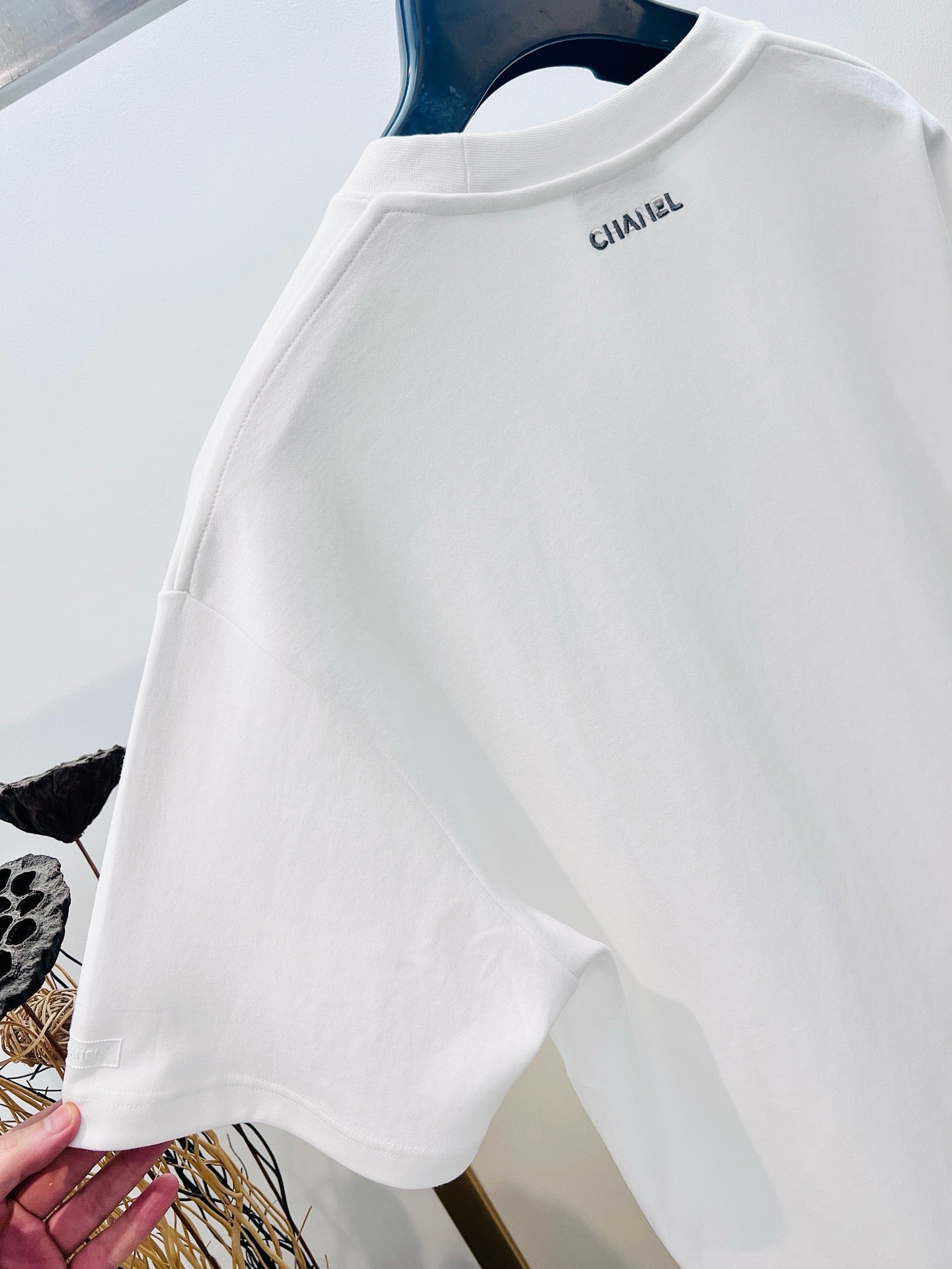 White and Black T-Shirt