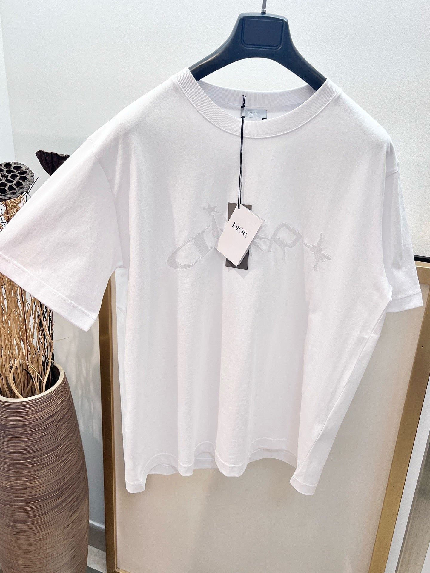 White and Black T-Shirt