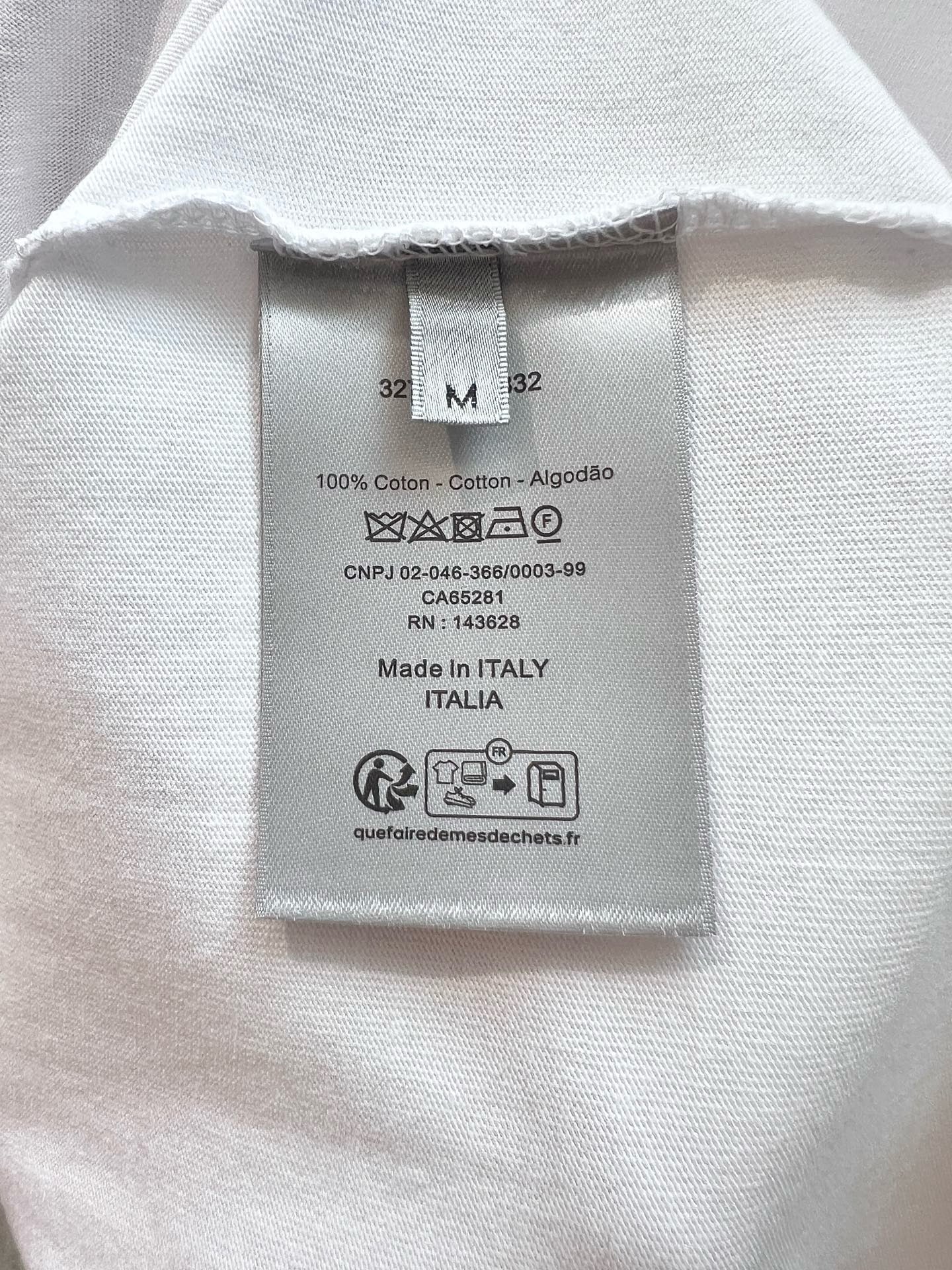 White and Black T-Shirt
