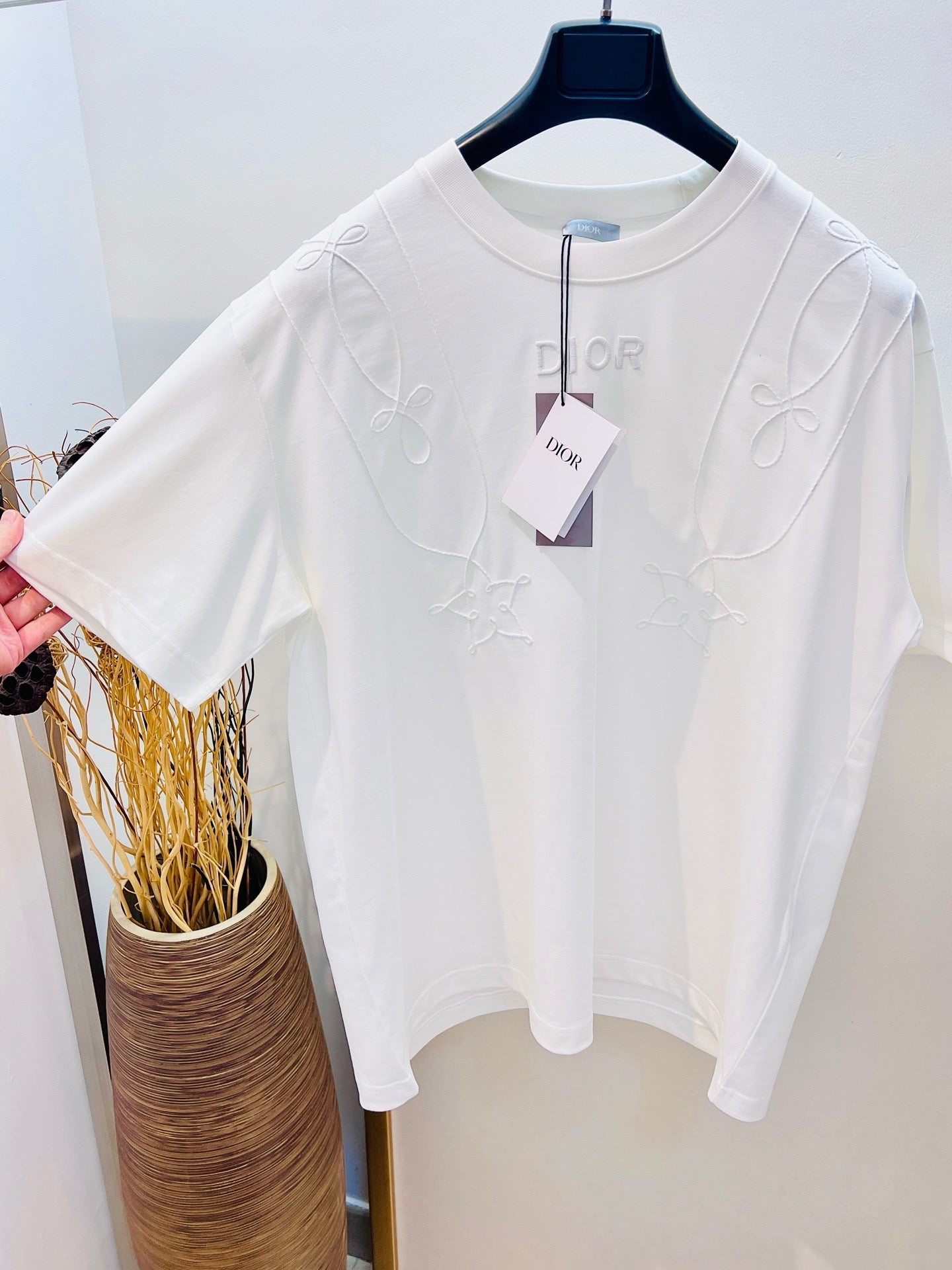 White and Black T-Shirt