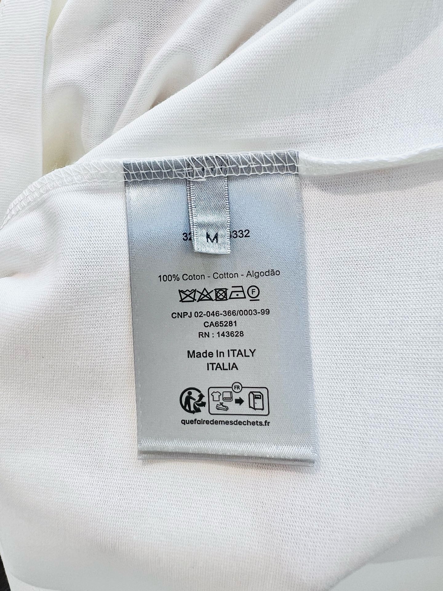 White and Black T-Shirt
