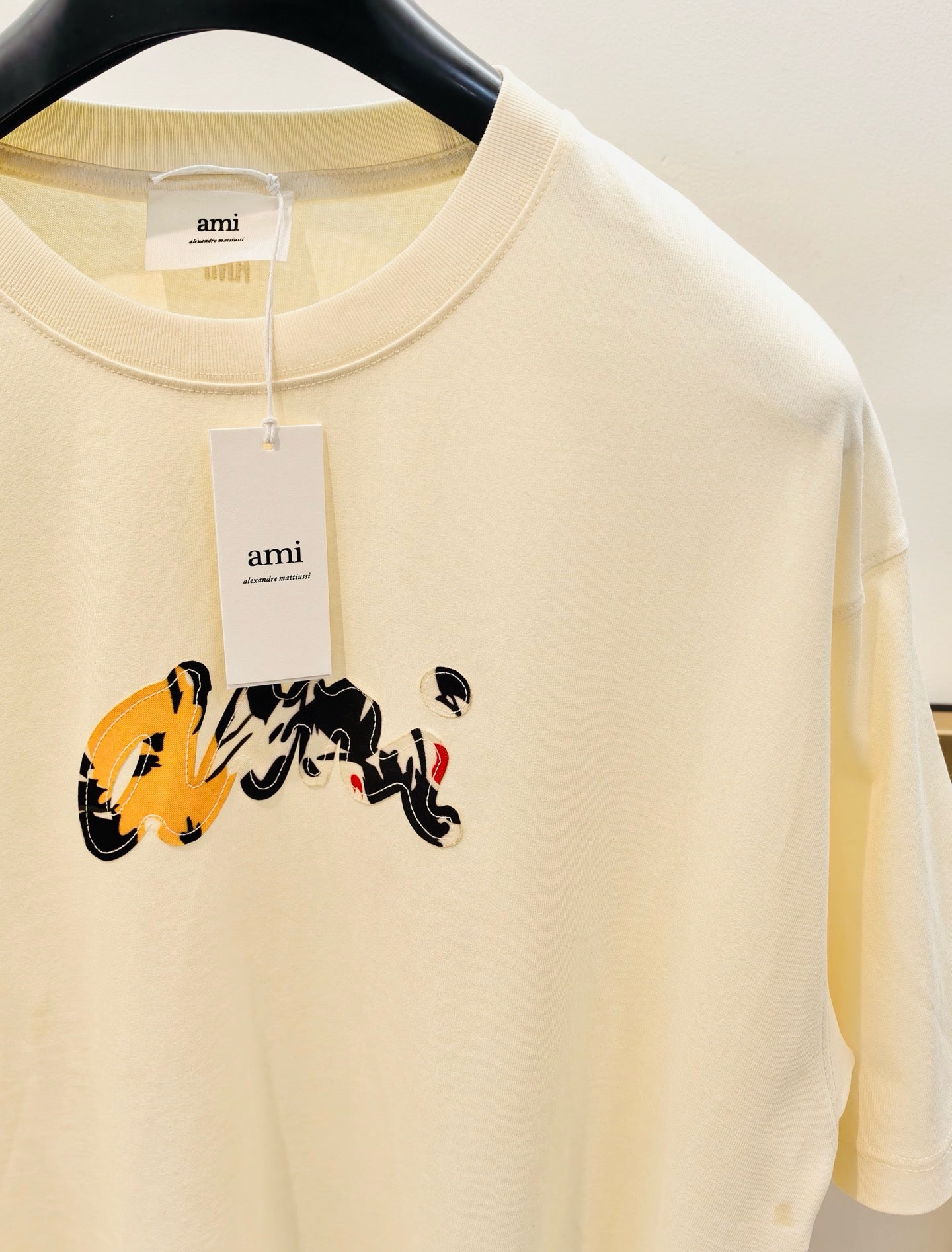 Black and Apricot T-Shirt
