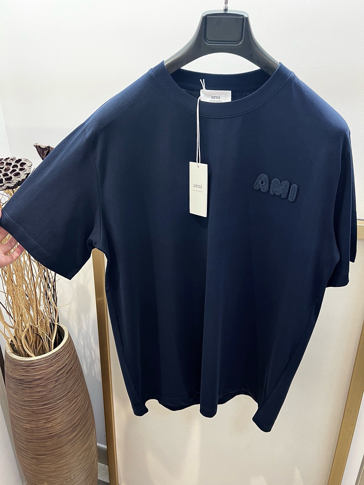 Dark Blue and Green T-Shirt