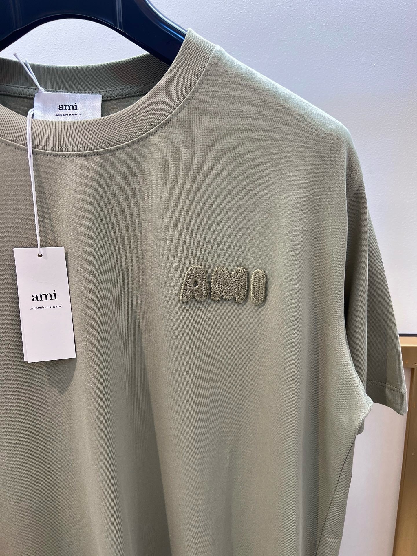 Dark Blue and Green T-Shirt