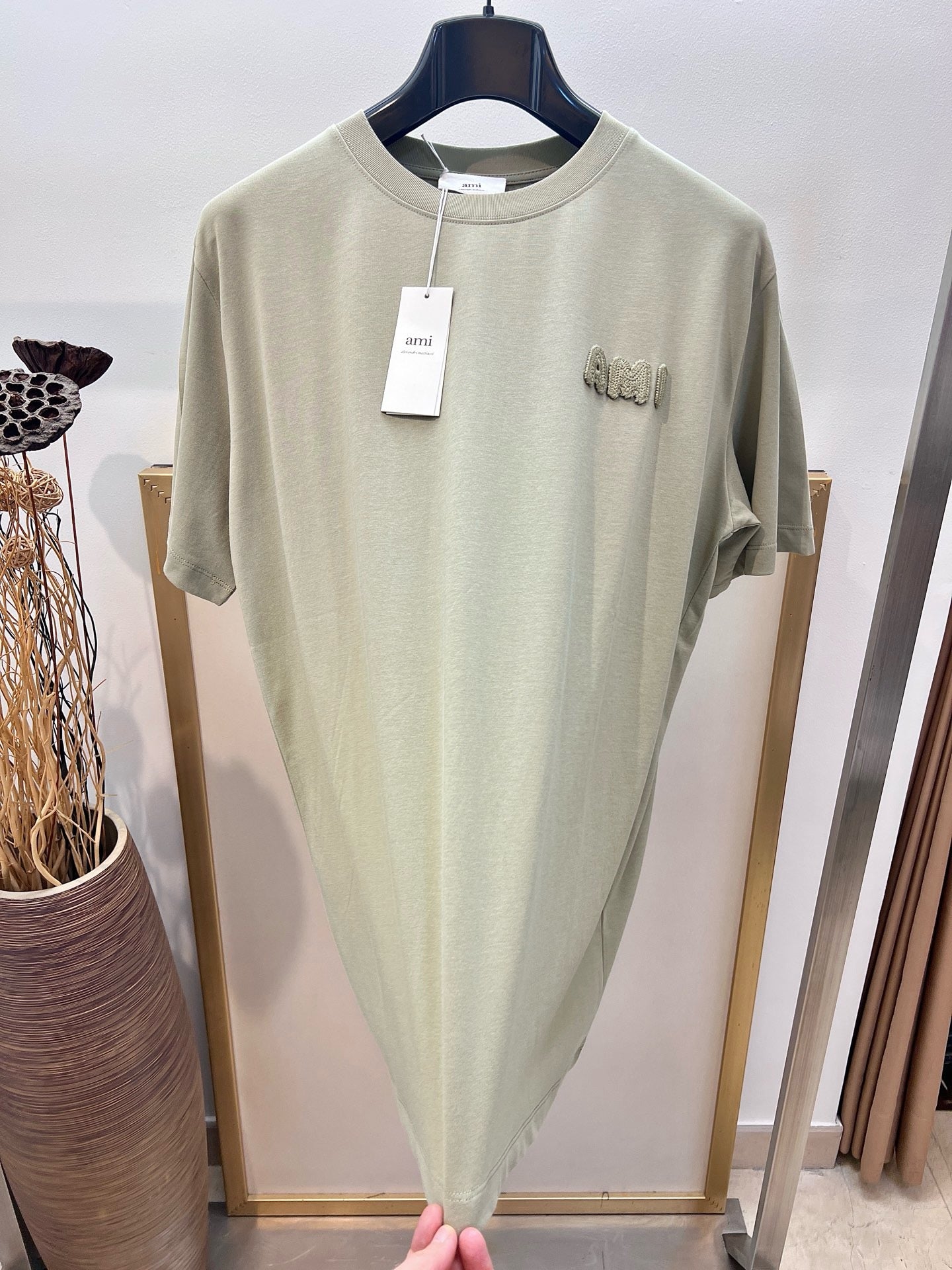 Dark Blue and Green T-Shirt
