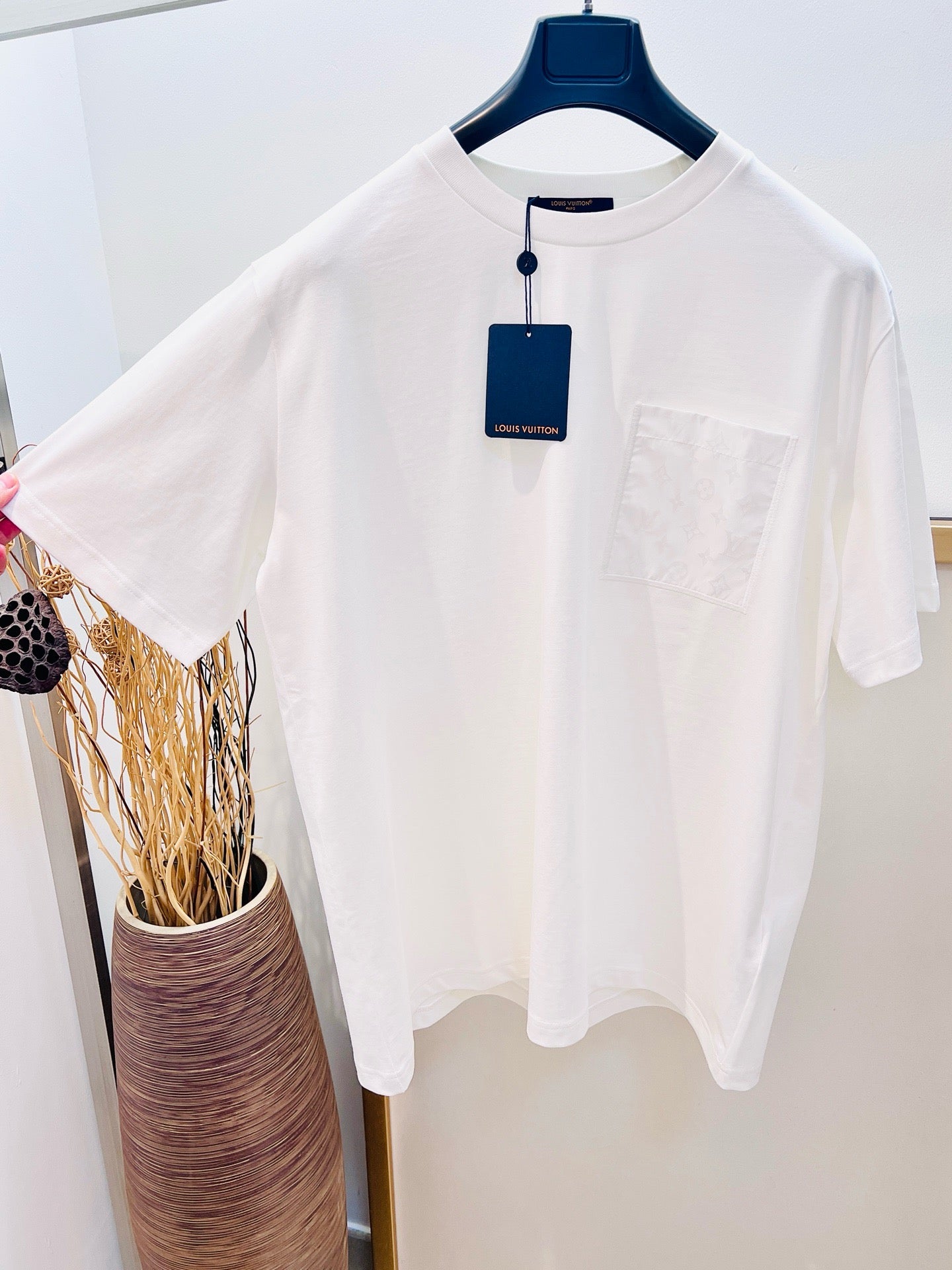 White and Black T-Shirt