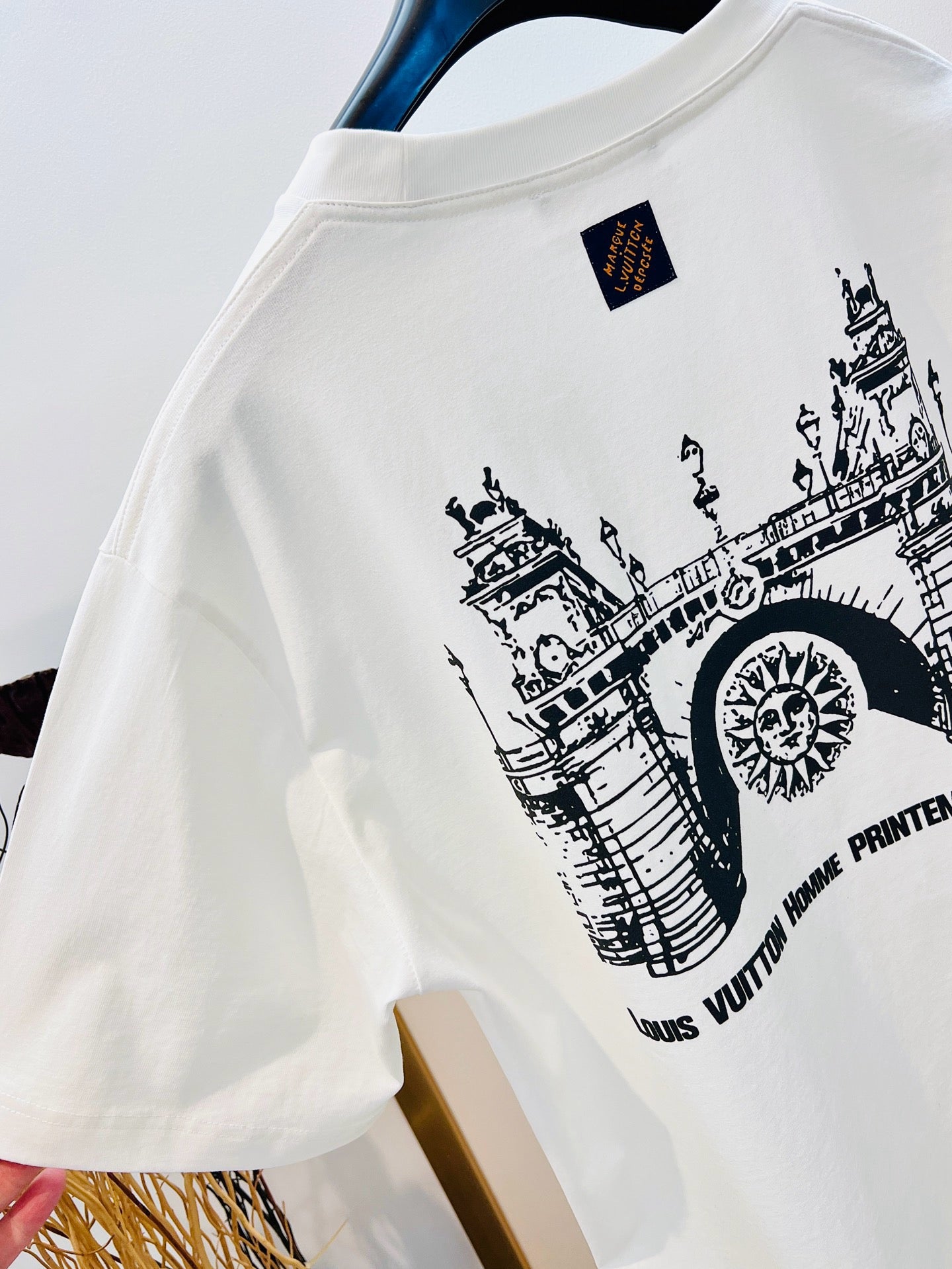 White and Black T-Shirt