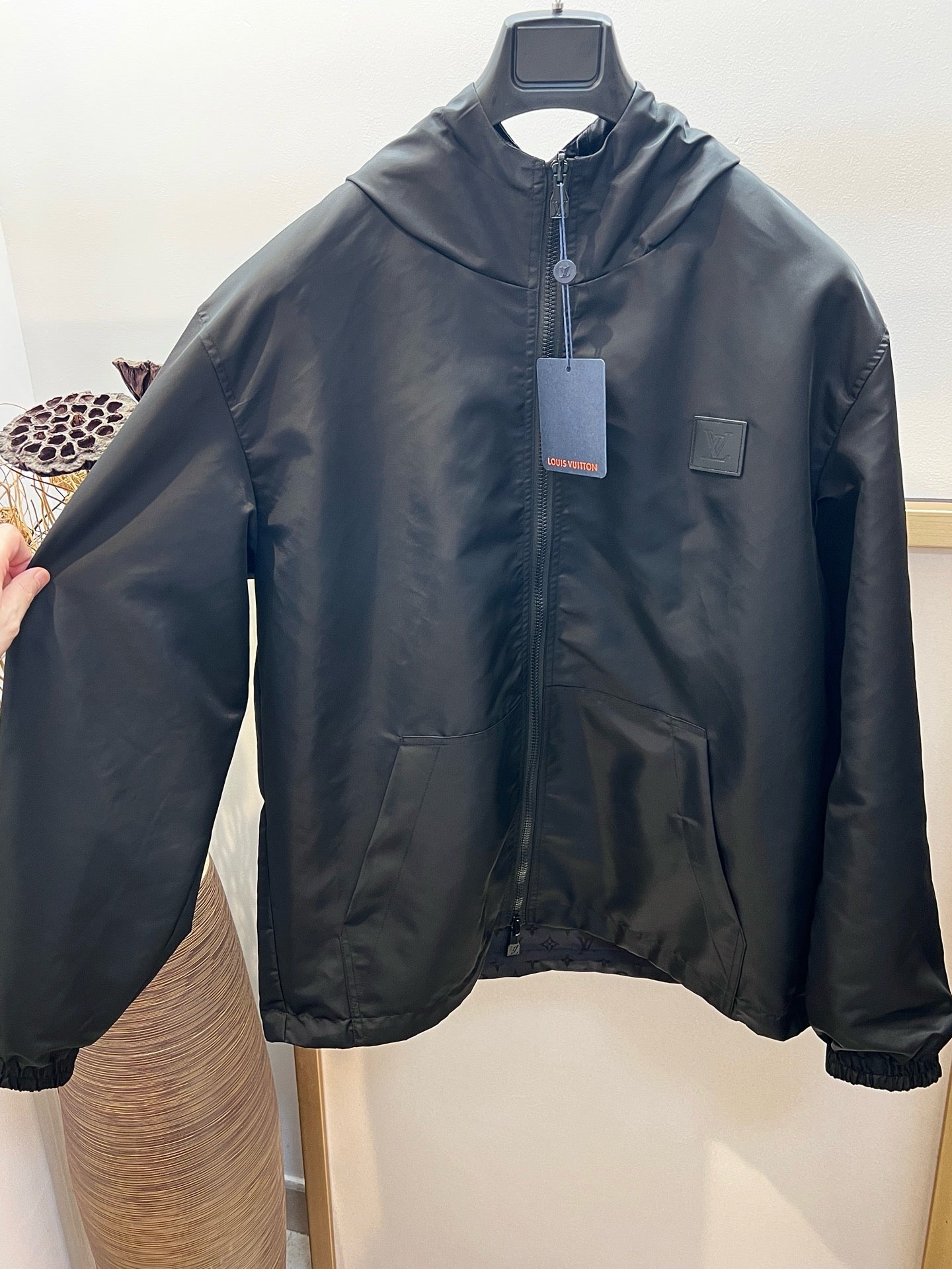 Black and Green Jacket