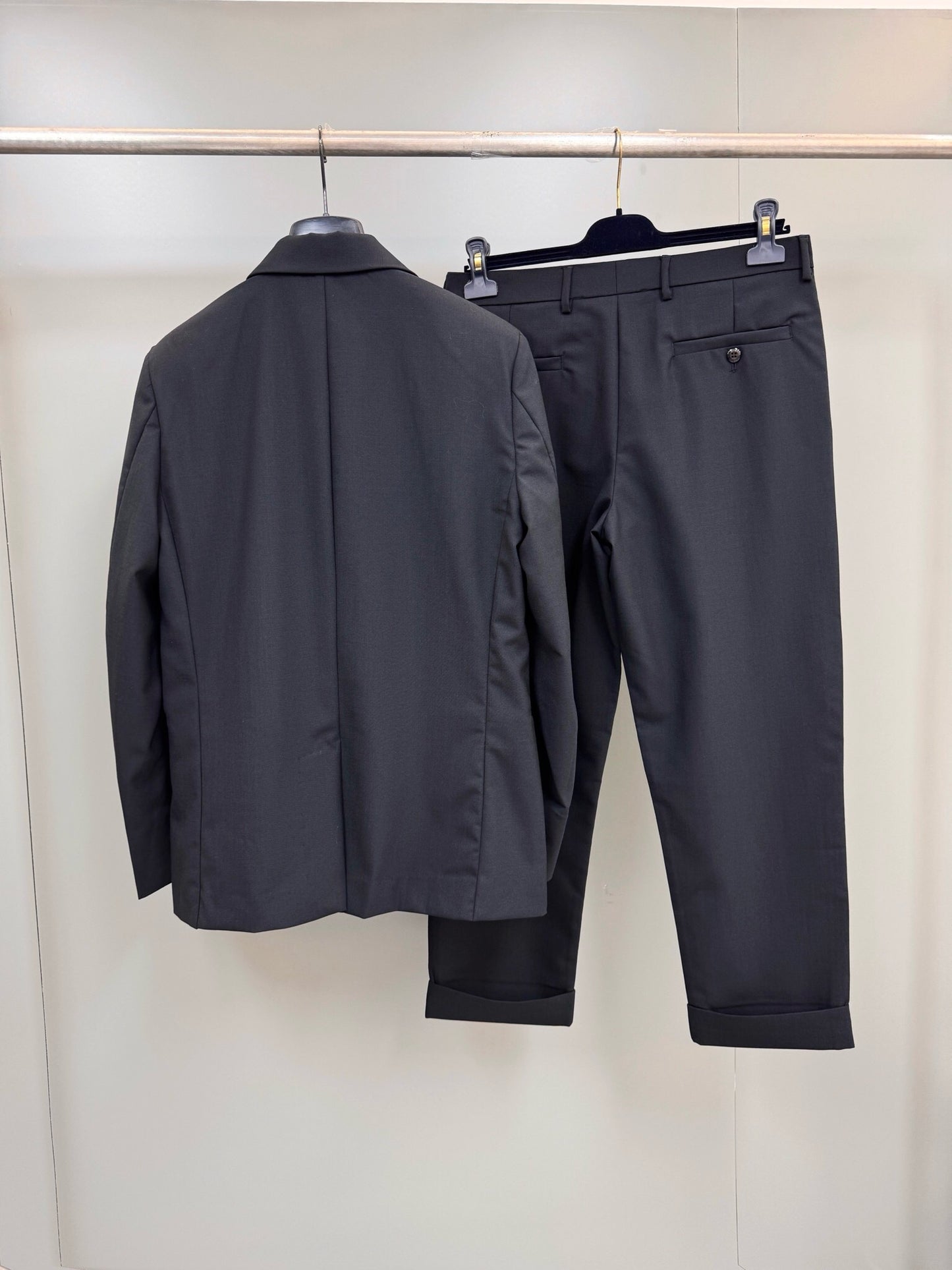 Black Jacket and Pant Set