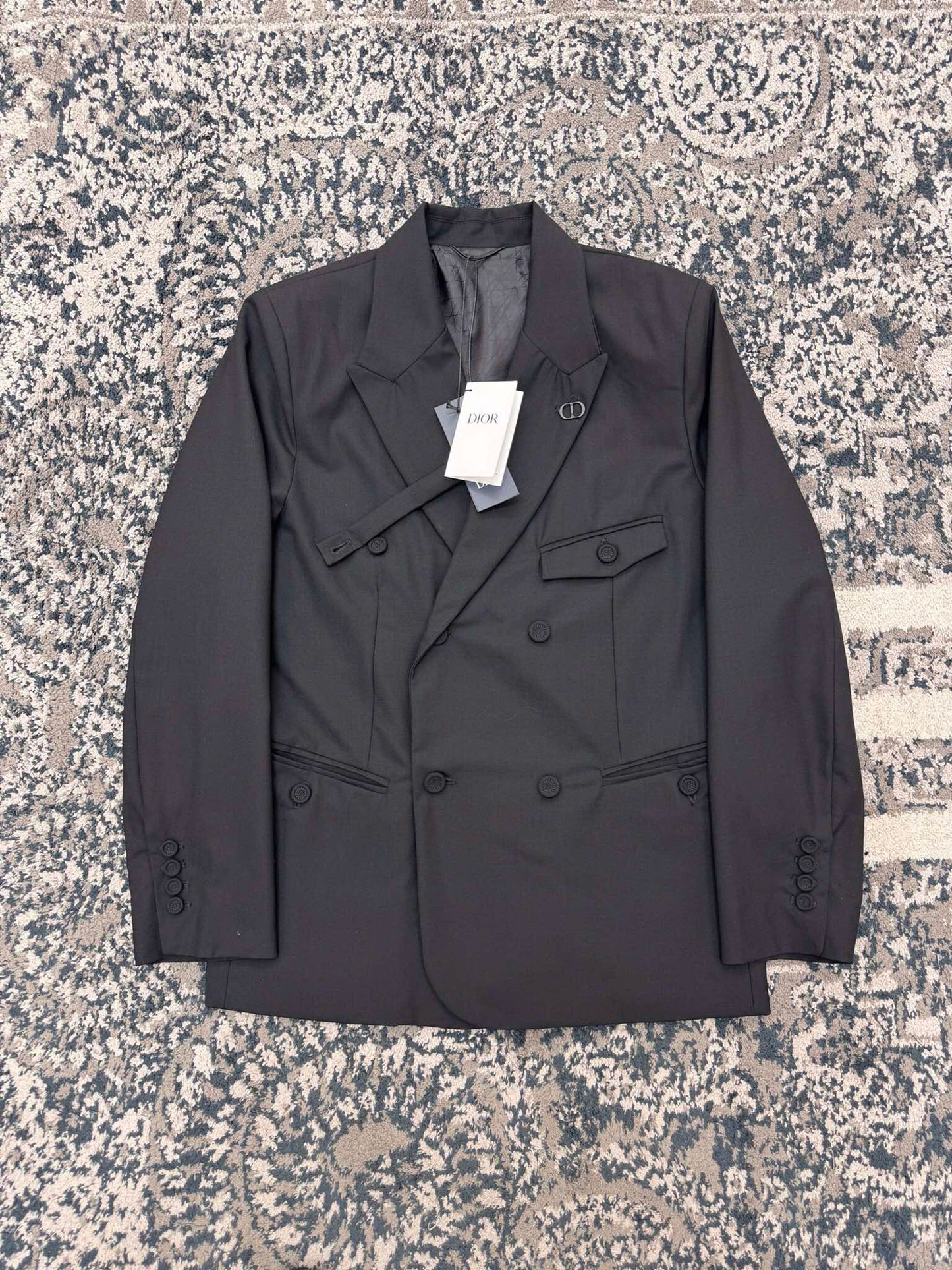 Black Jacket and Pant Set