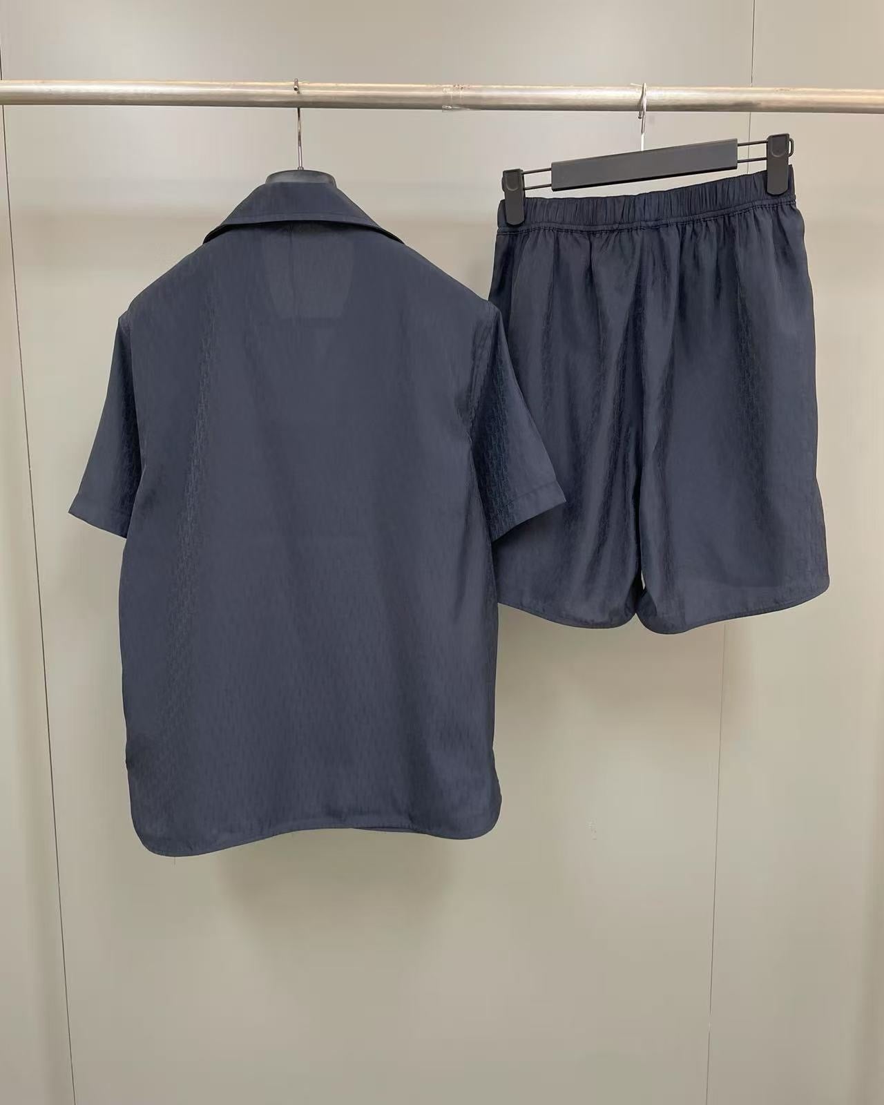 Black Jacket and Short Set