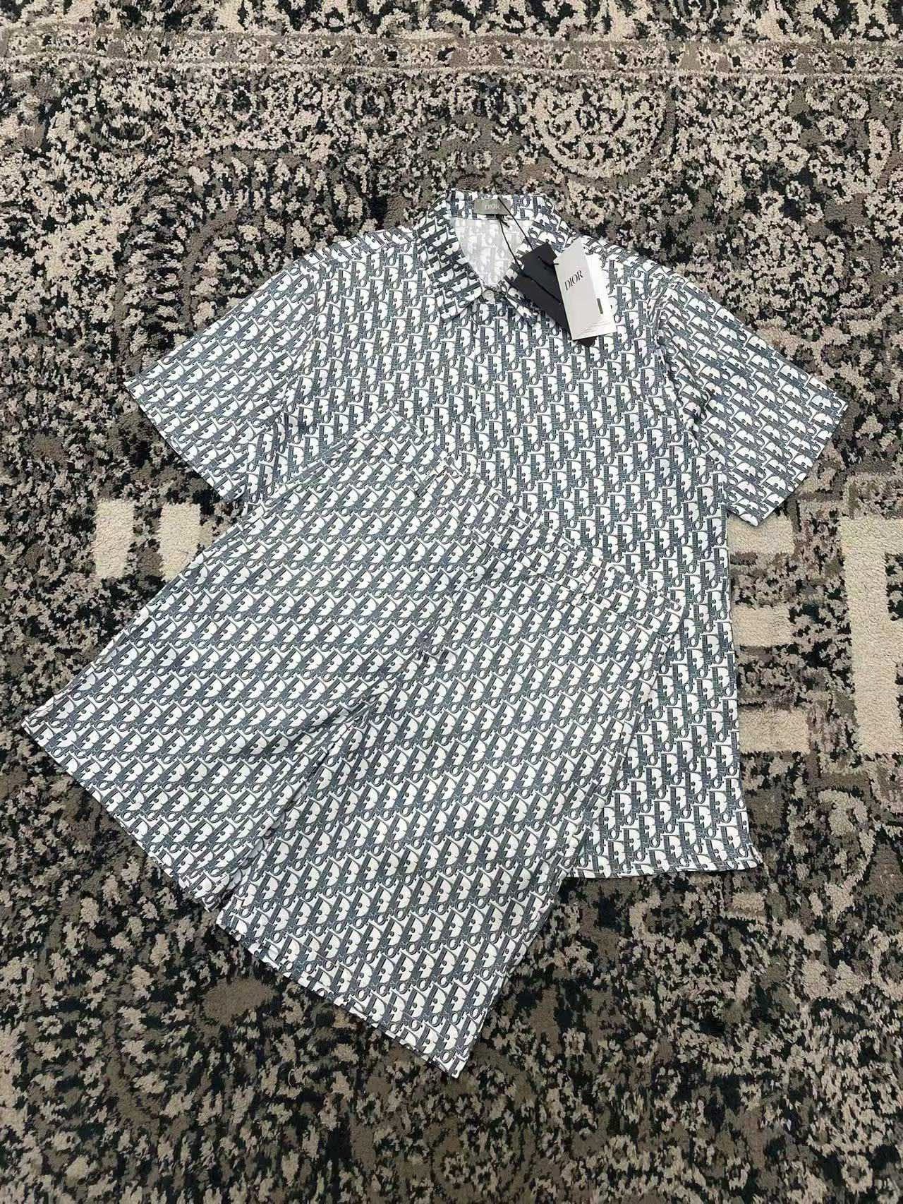Multi-Colors Shirt and Short Set