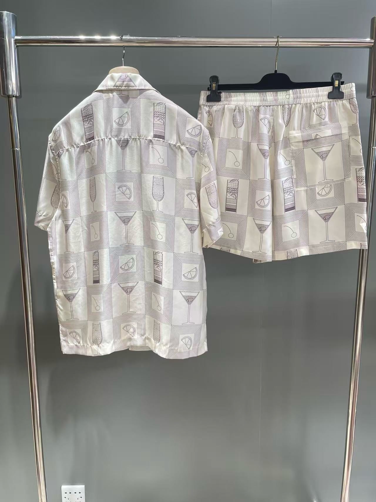 Multi-Colors Shirt and Short Set