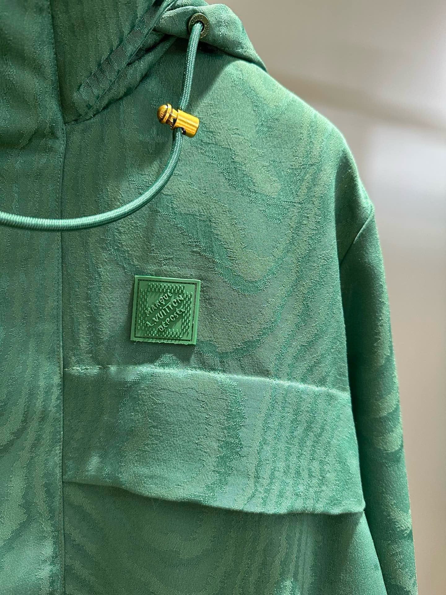 Black and Green Jacket