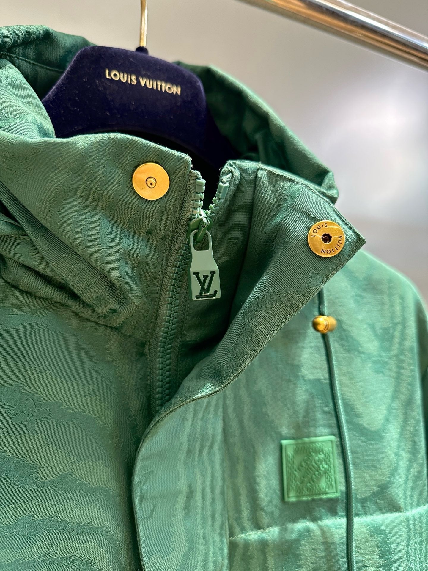 Black and Green Jacket