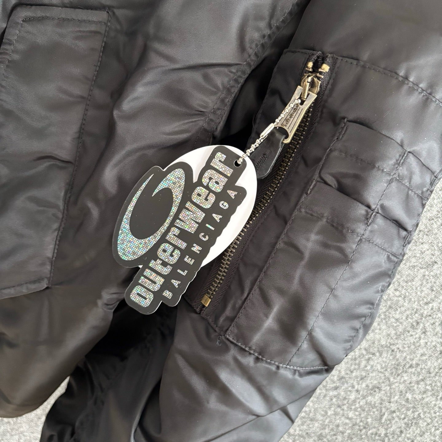 Black and Reddish Jacket
