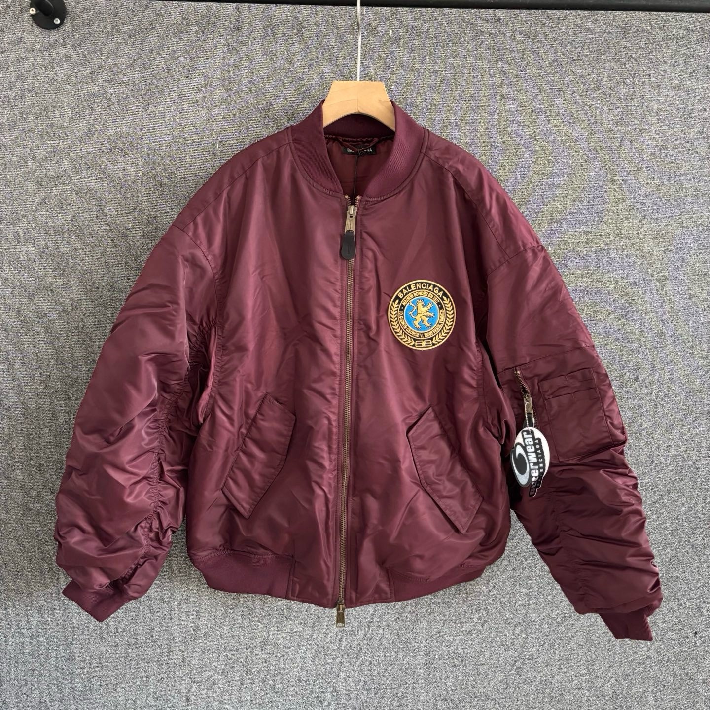 Black and Reddish Jacket