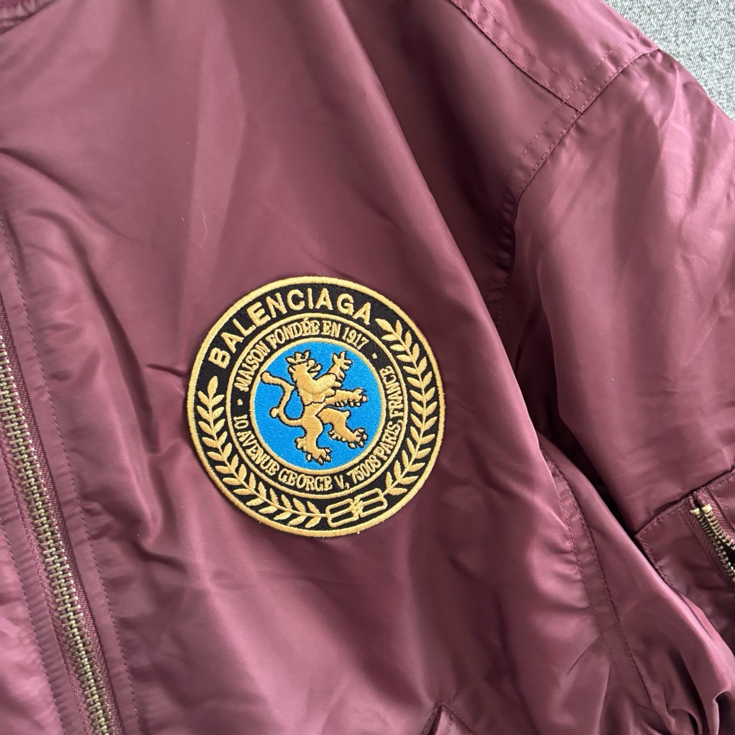 Black and Reddish Jacket