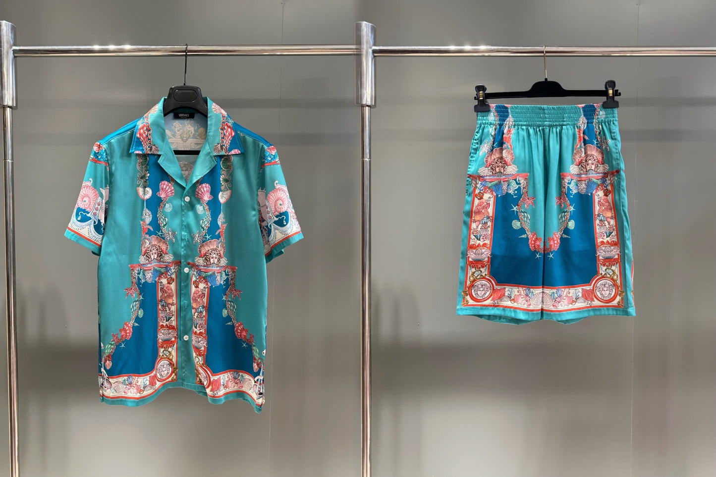 Multi-Colors Shirt and Short Set