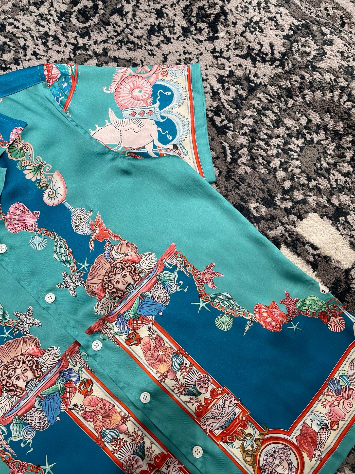 Multi-Colors Shirt and Short Set