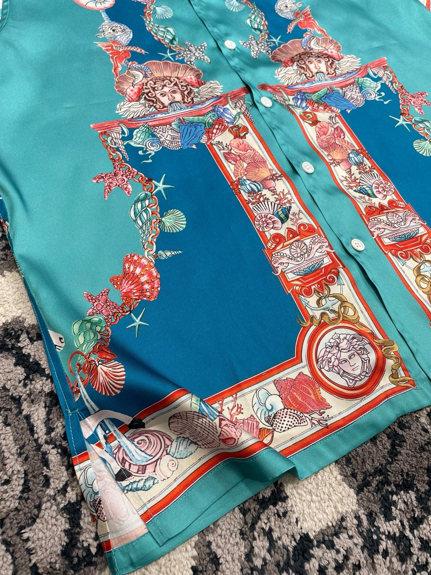 Multi-Colors Shirt and Short Set