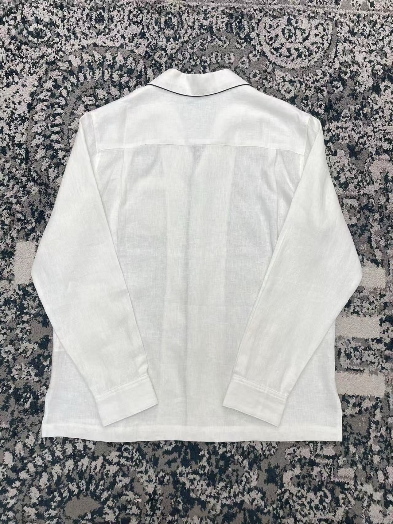 White and Dark Blue Jacket