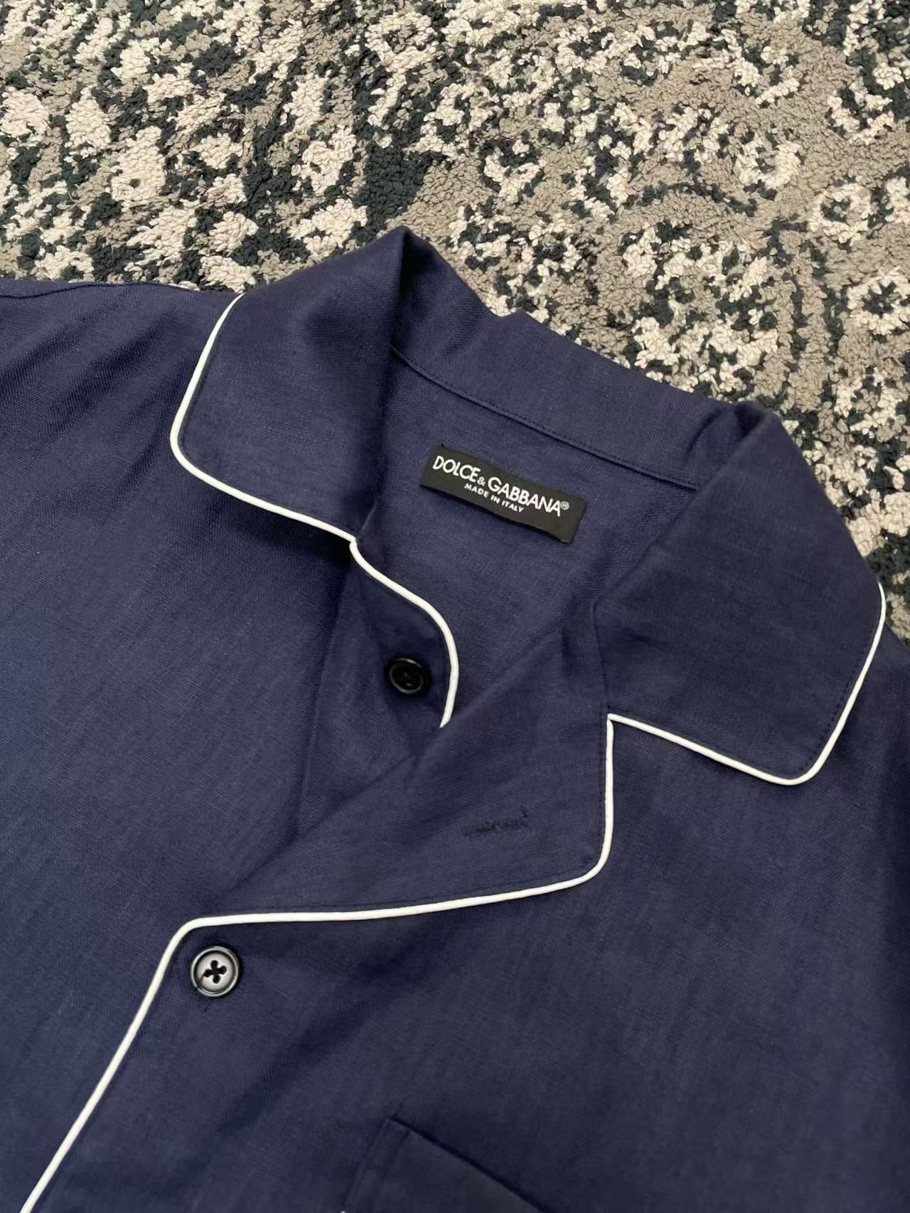 White and Dark Blue Jacket